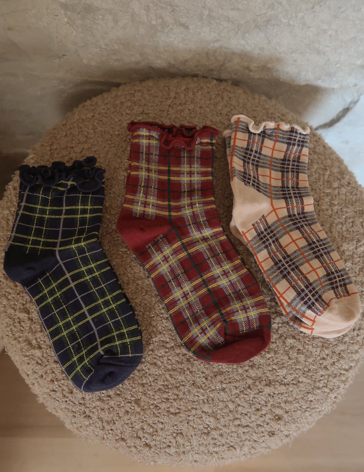 Heritage Ruffle Socks