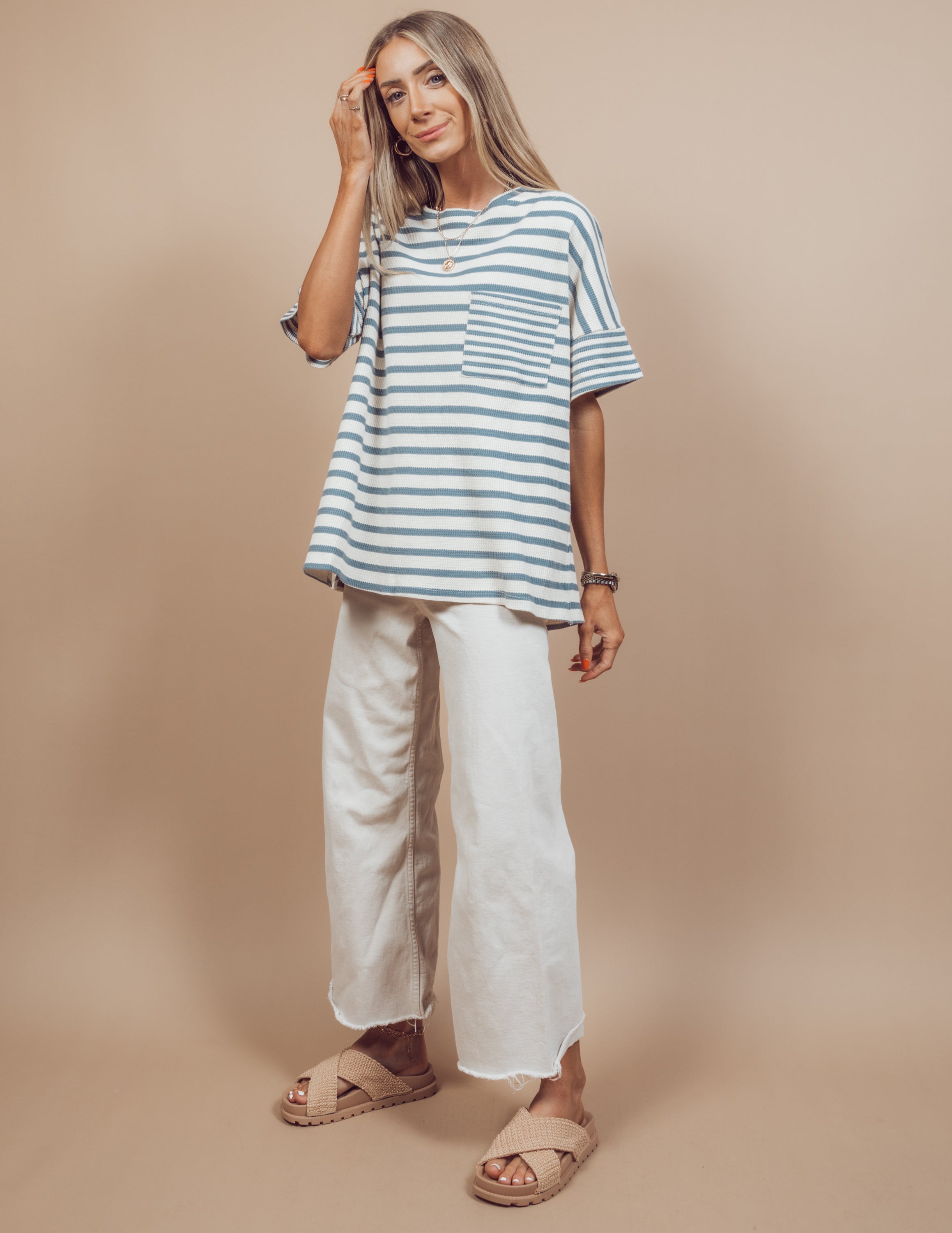 Lennox Stripe Top