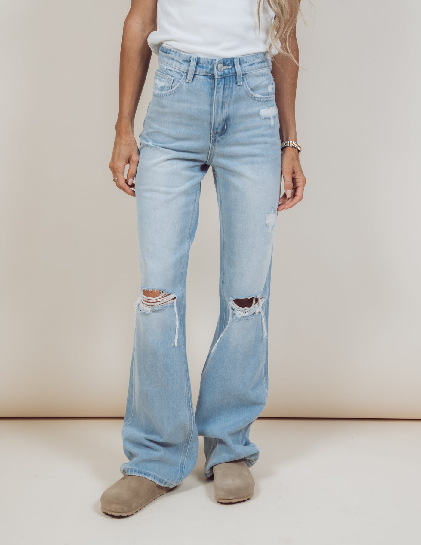 Madelynn Distressed Denim