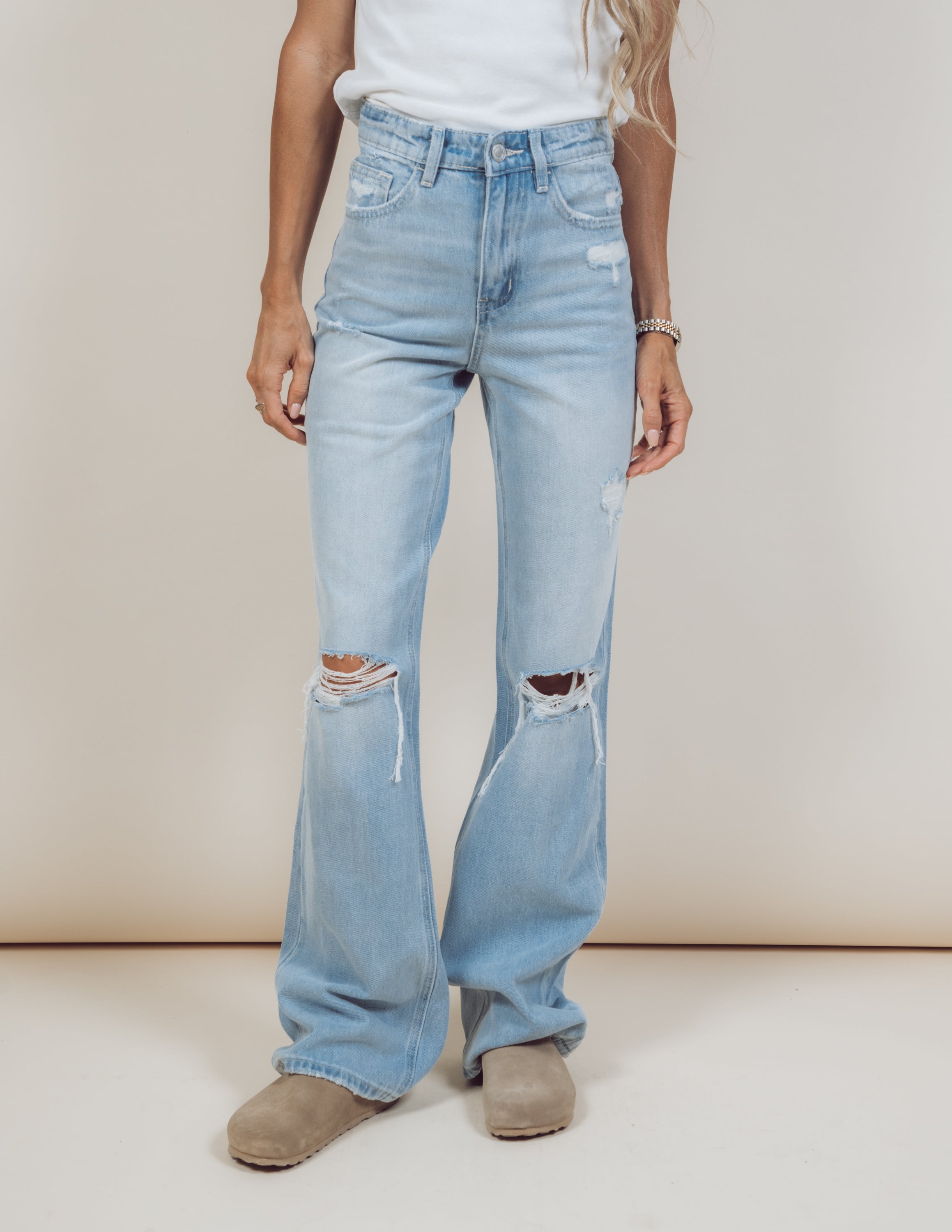 Madelynn Distressed Denim
