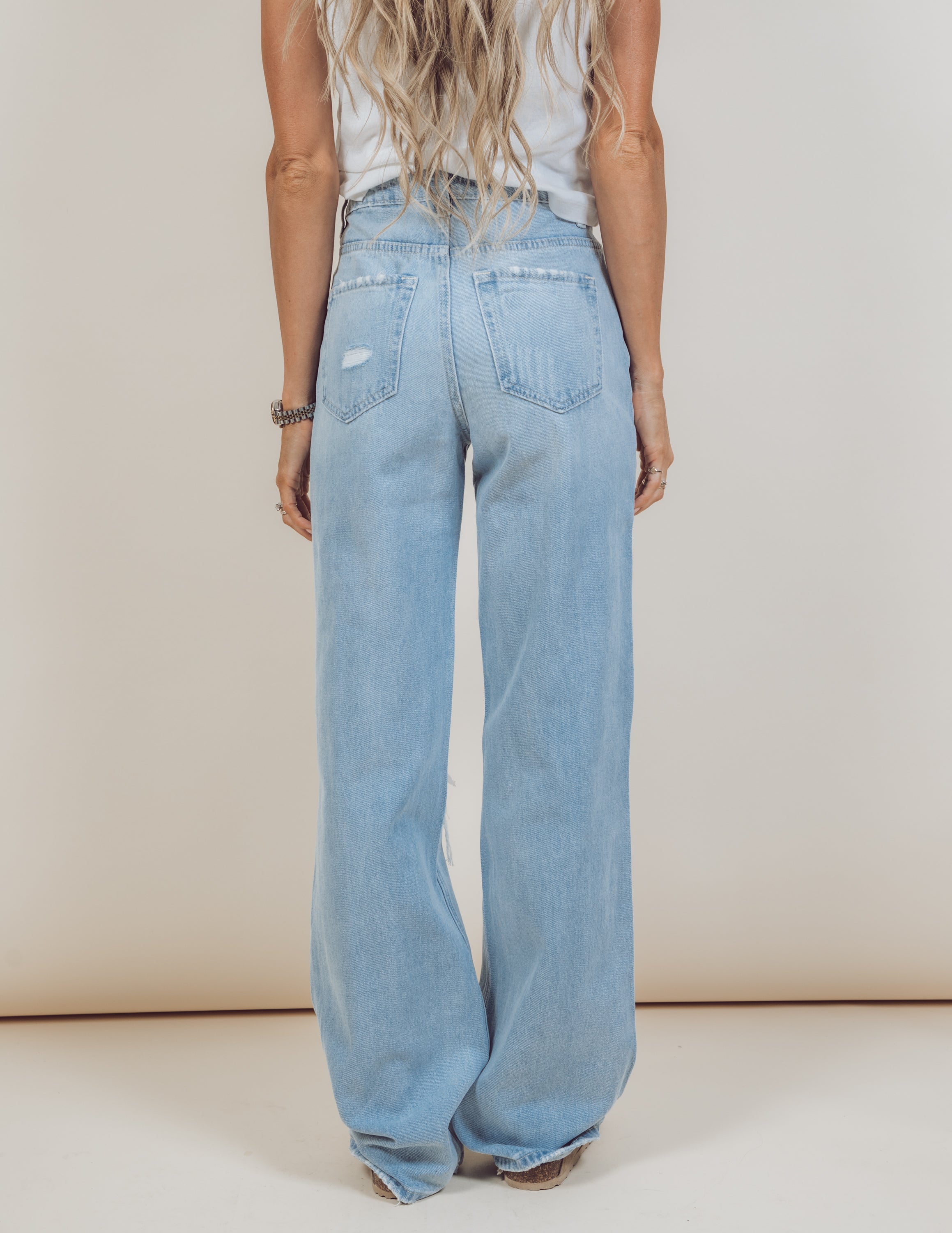 Madelynn Distressed Denim