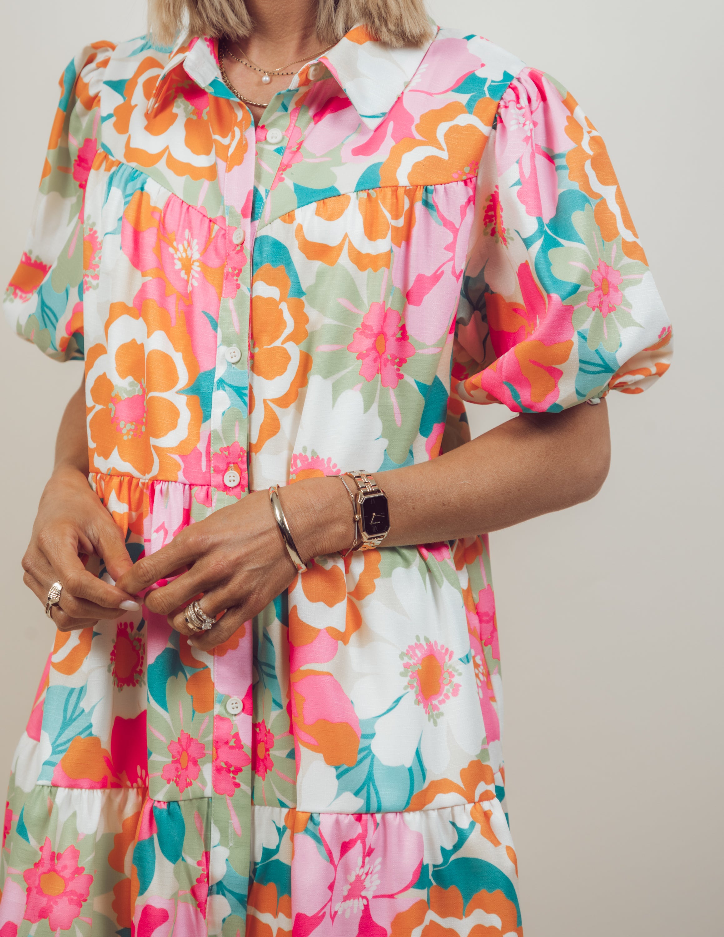 Lynette Floral Dress