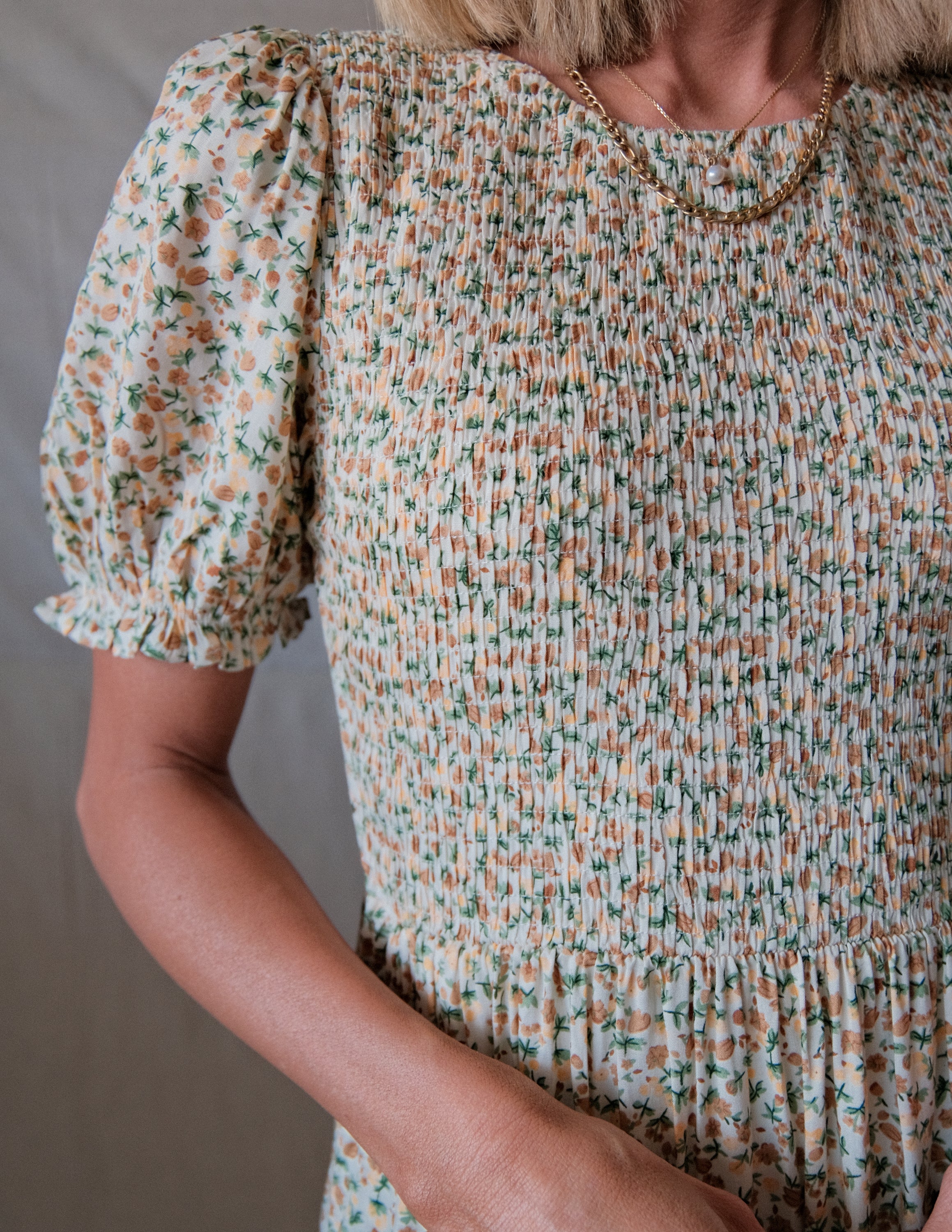 Lauralee Floral Midi Dress