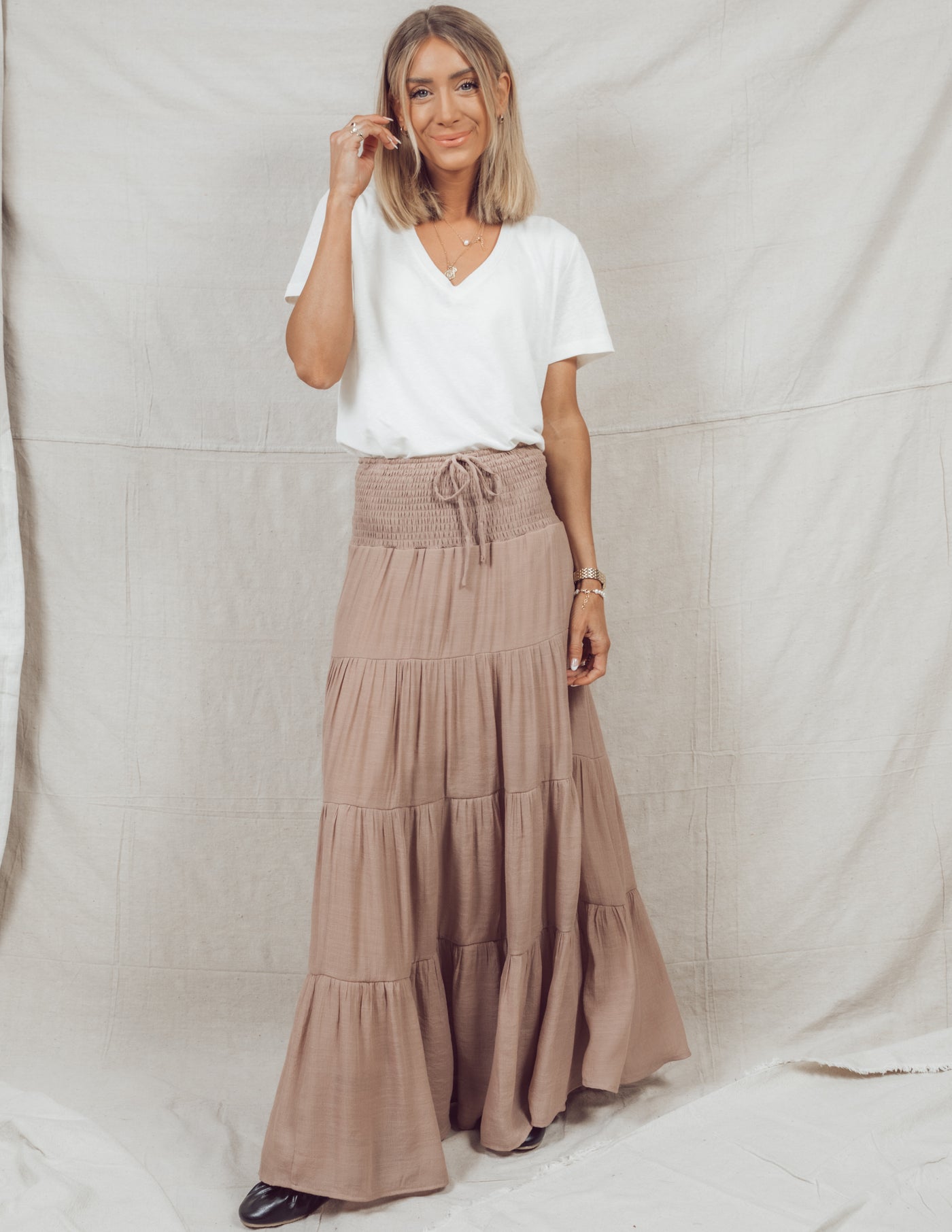 Kathryn Tiered Skirt