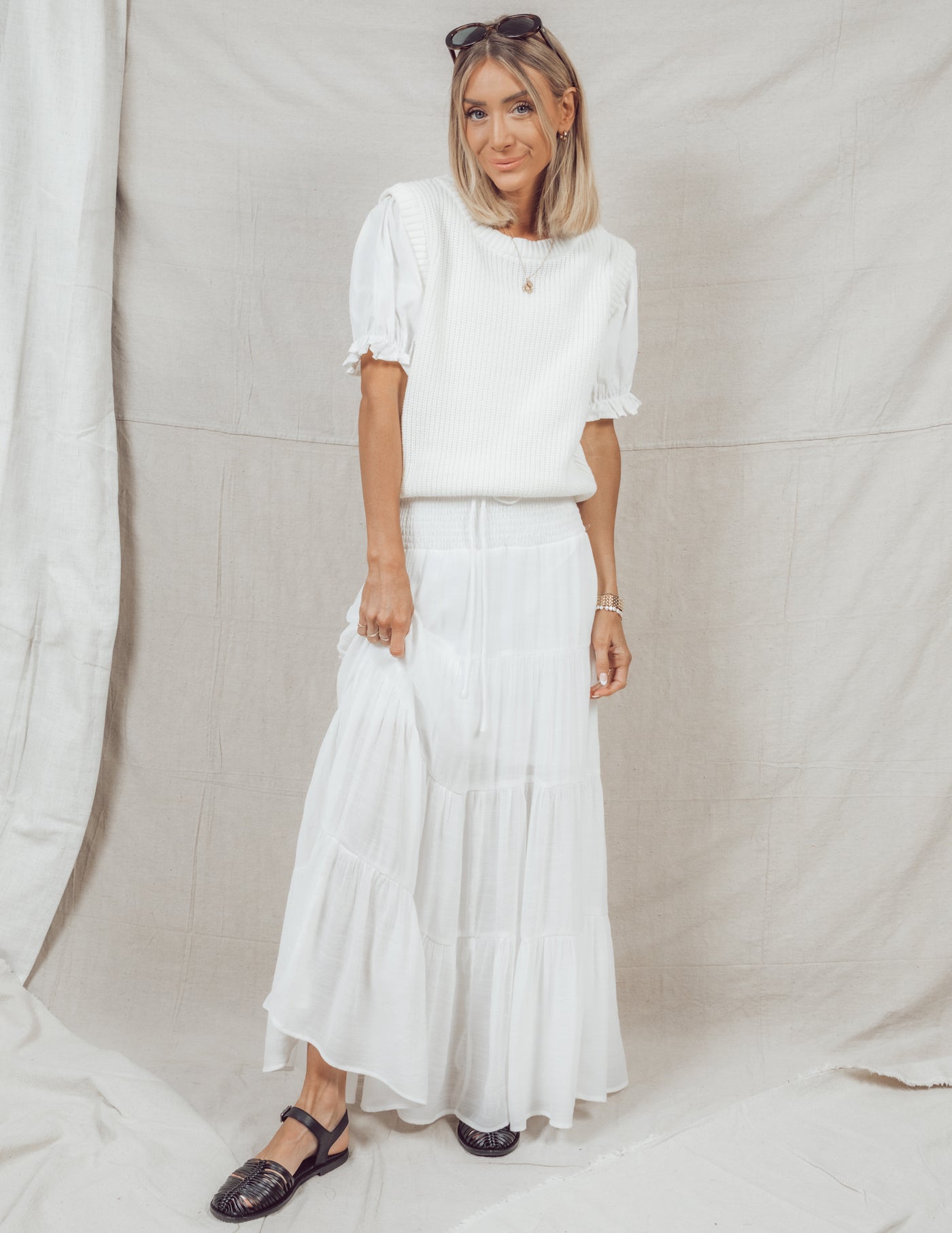 Kathryn Tiered Skirt