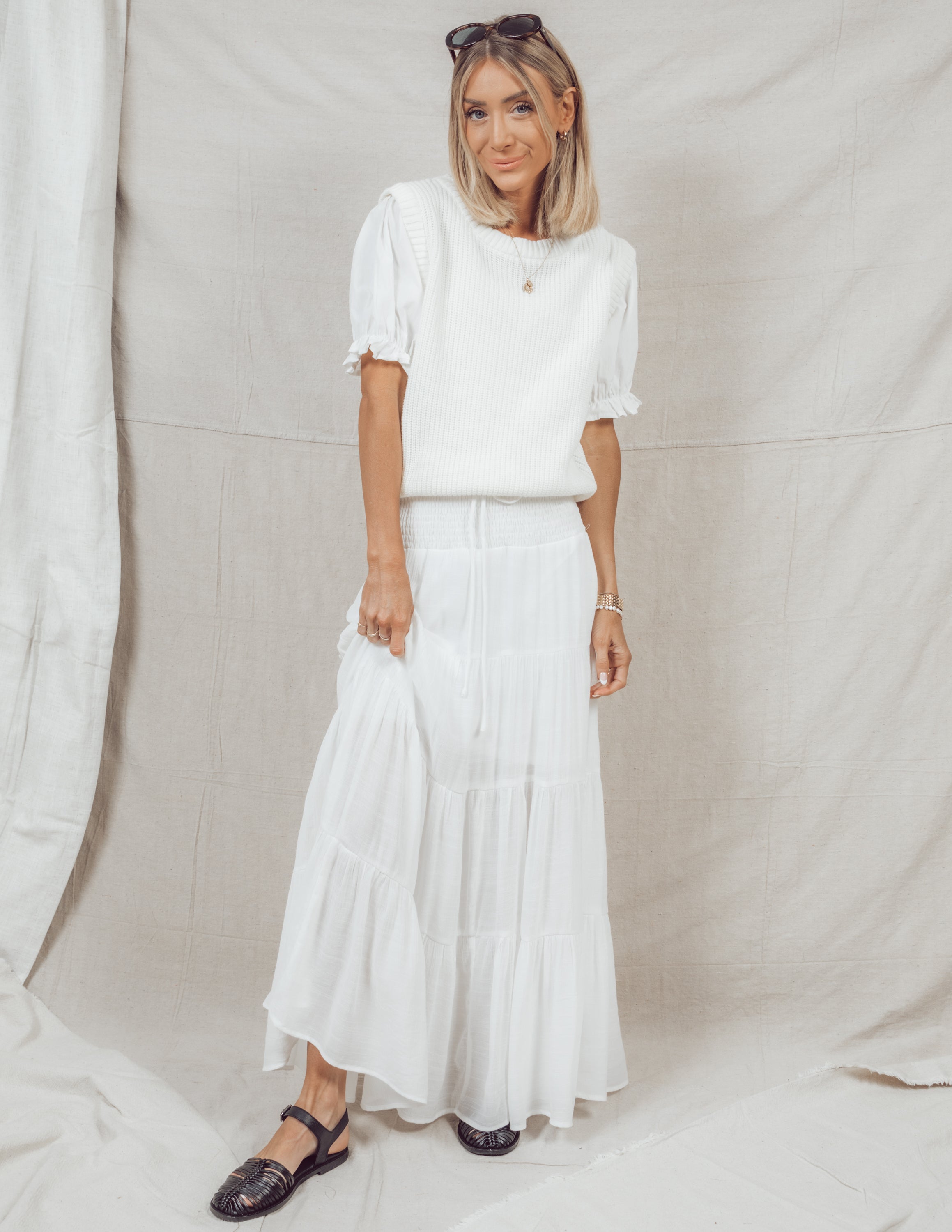 Kathryn Tiered Skirt