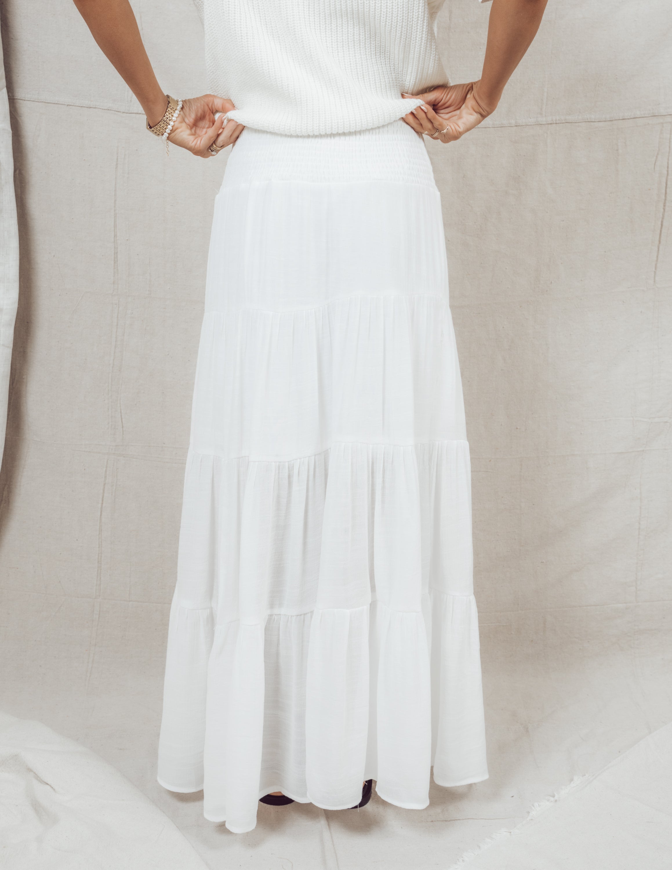 Kathryn Tiered Skirt