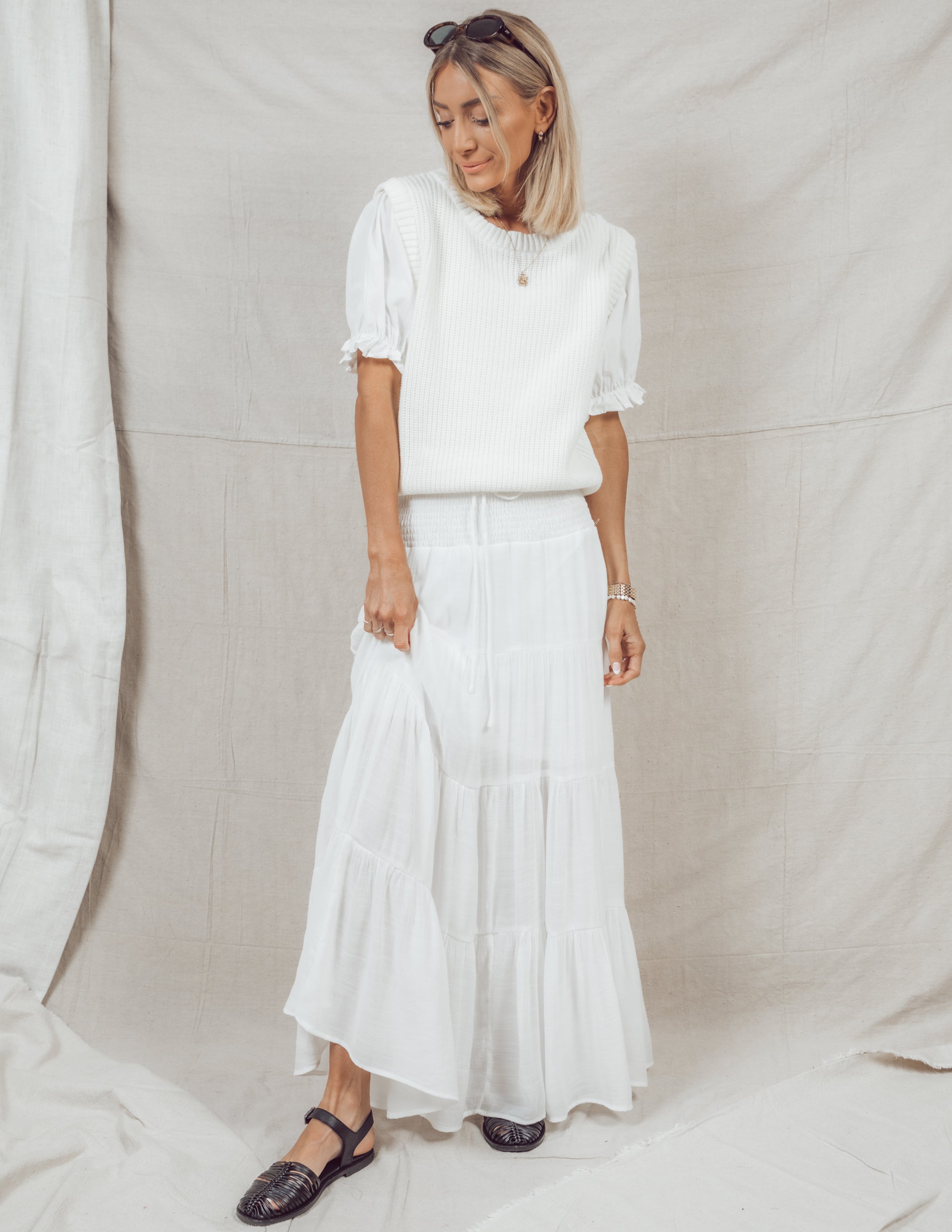 Kathryn Tiered Skirt