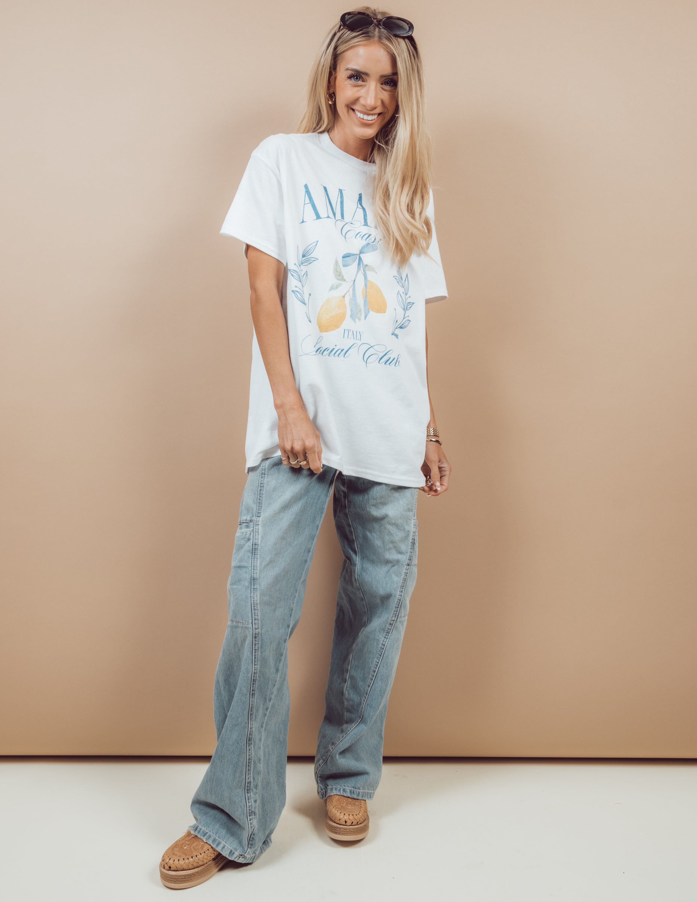 Amalfi Coast Social Club Graphic Tee