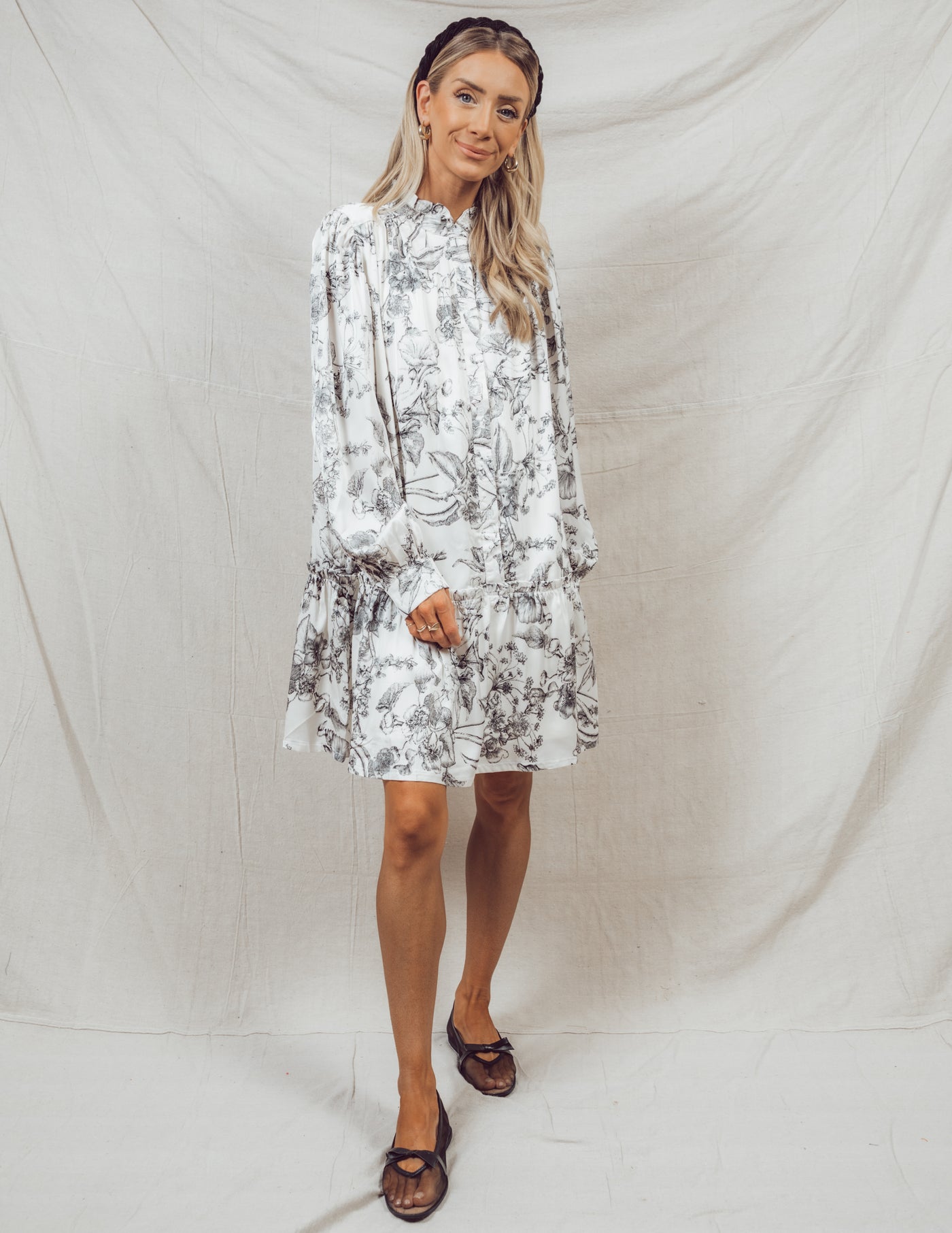 Tonya Floral Printed Dress