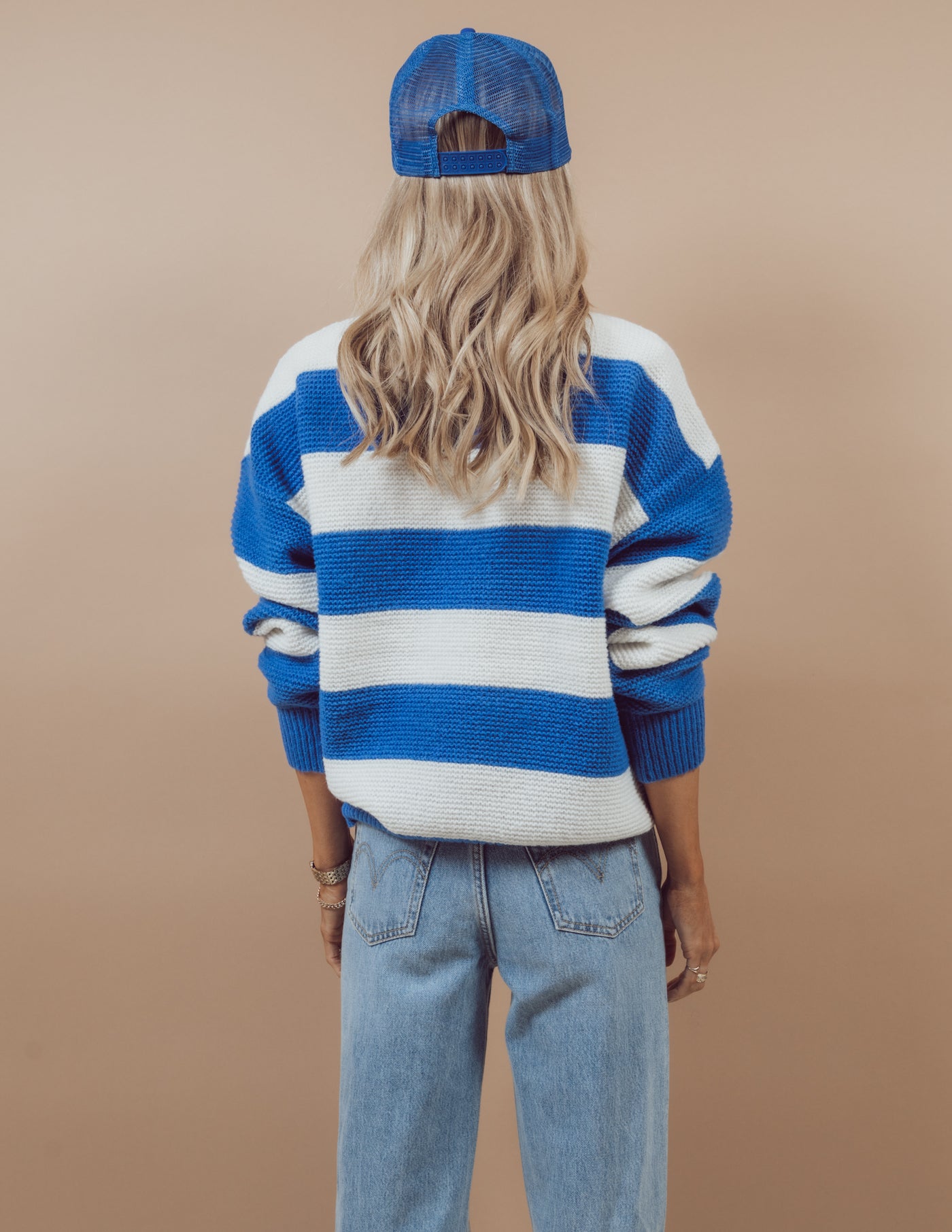 Game Day Striped Sweater