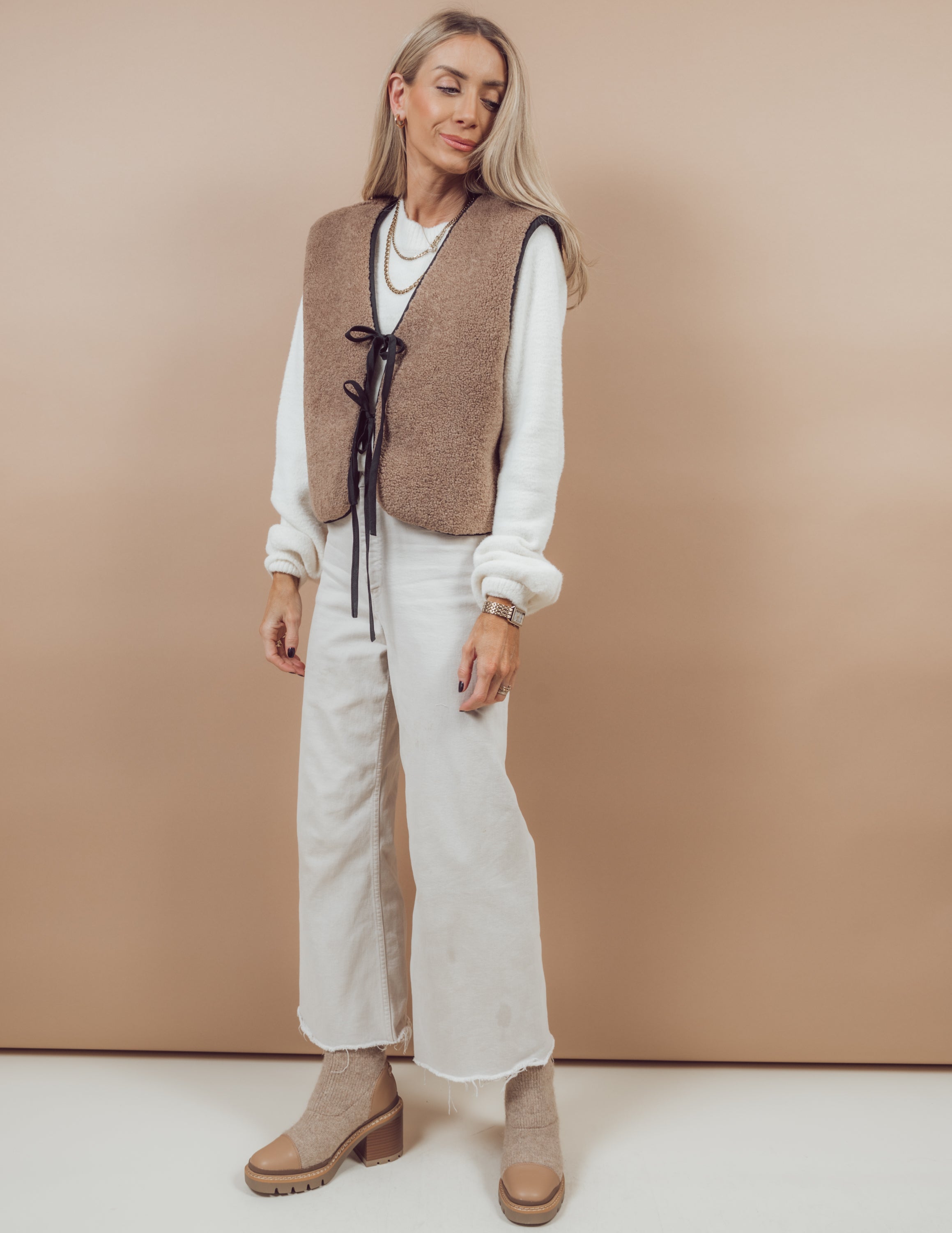 Sunni Fleece Vest