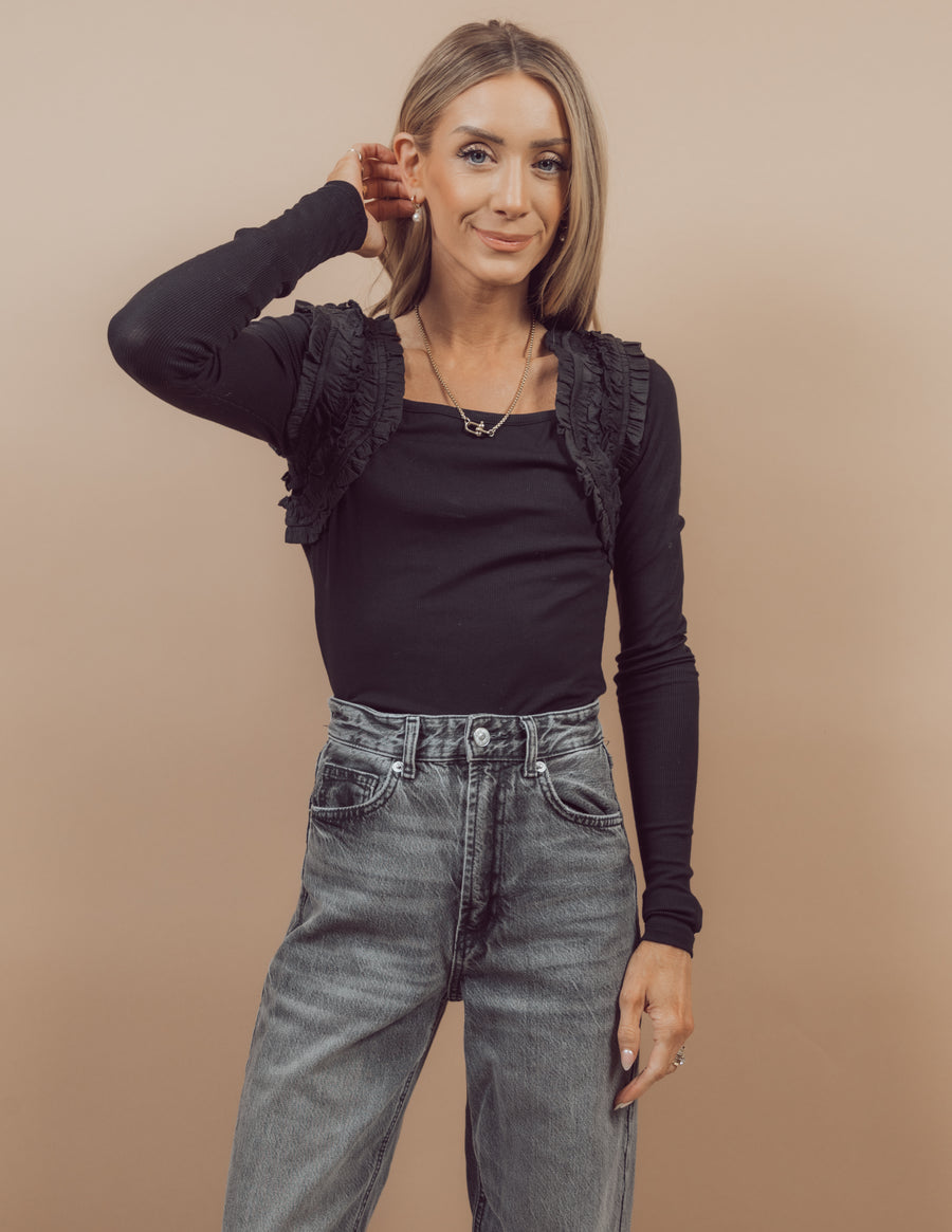 Emi Ruffle Top