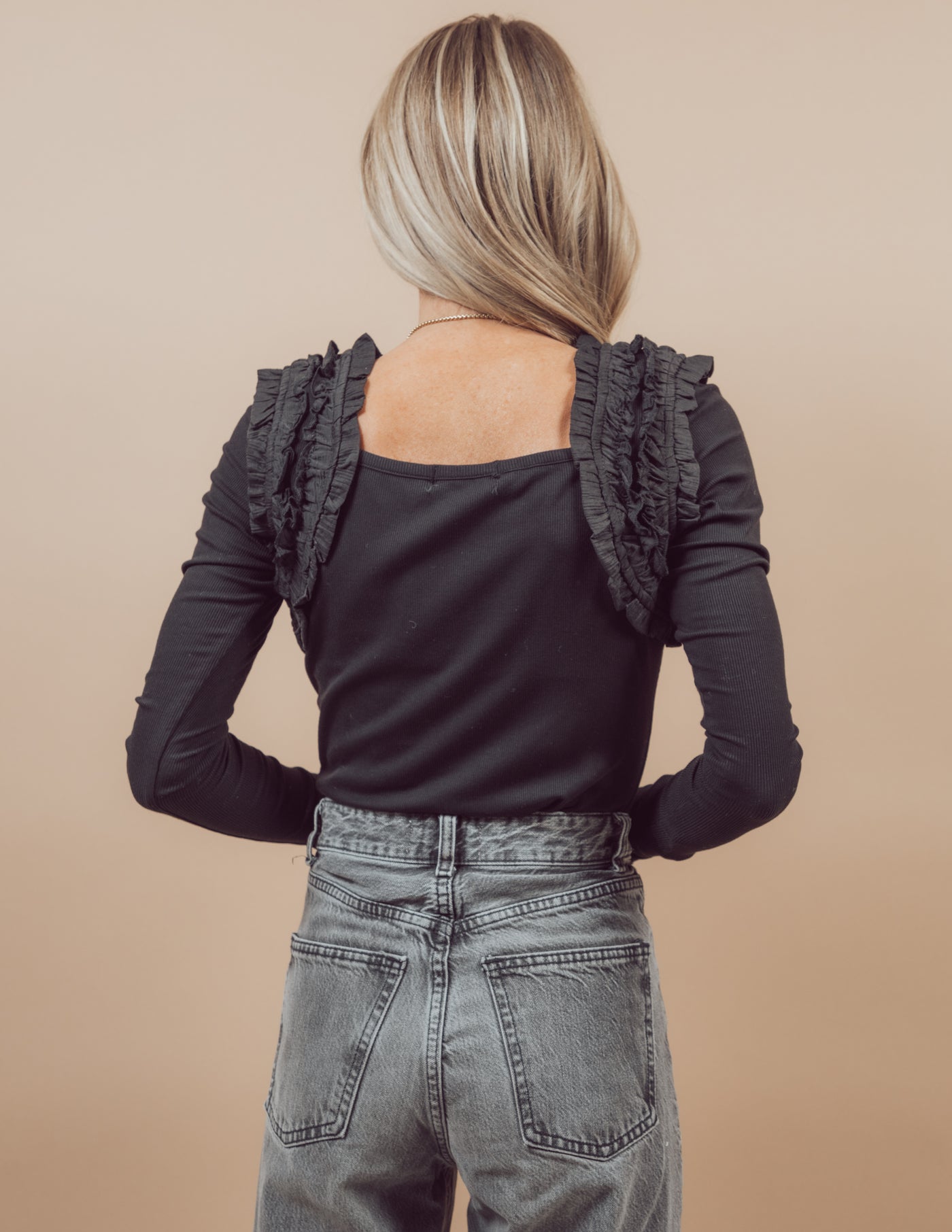 Emi Ruffle Top