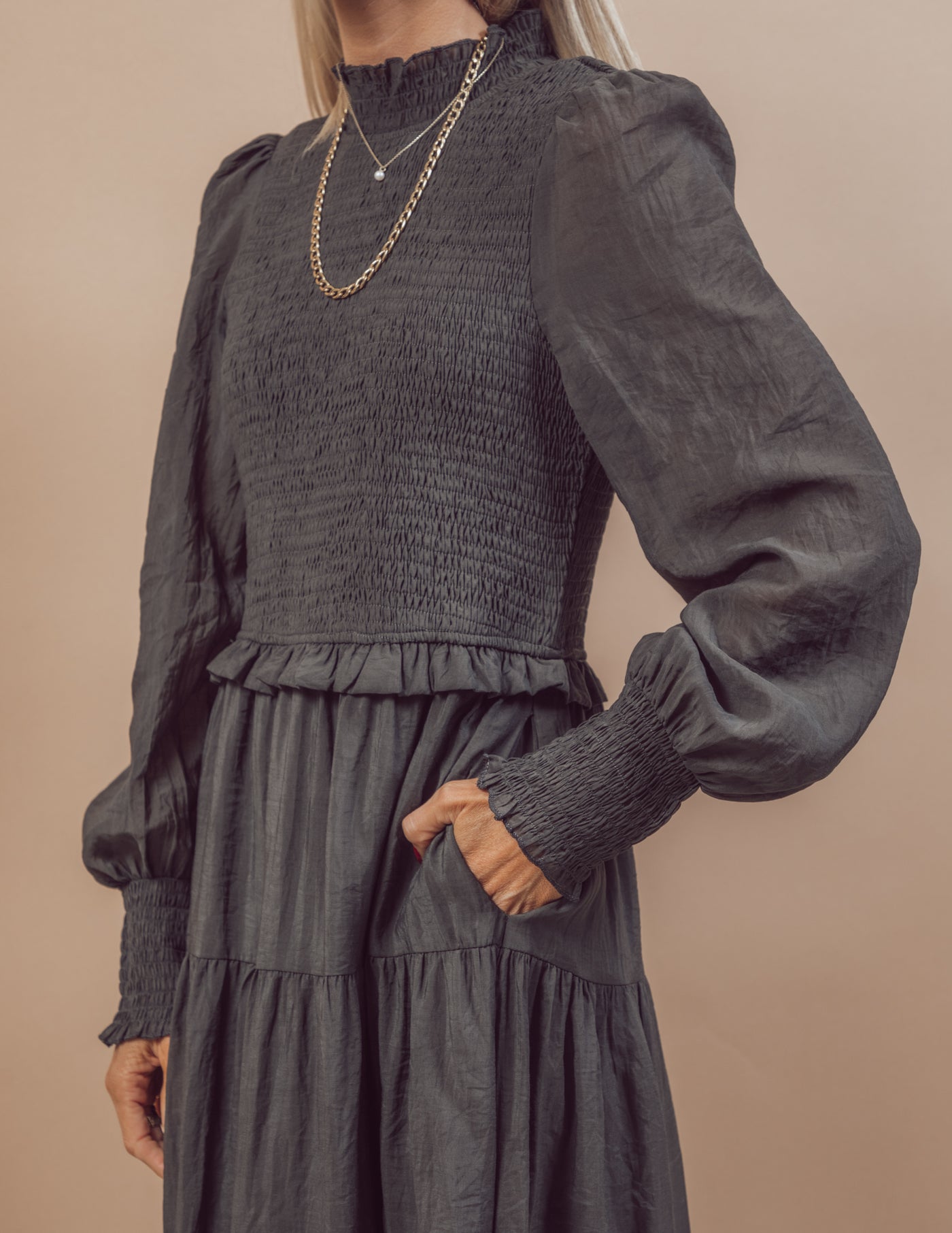 Louise Ruffle Dress
