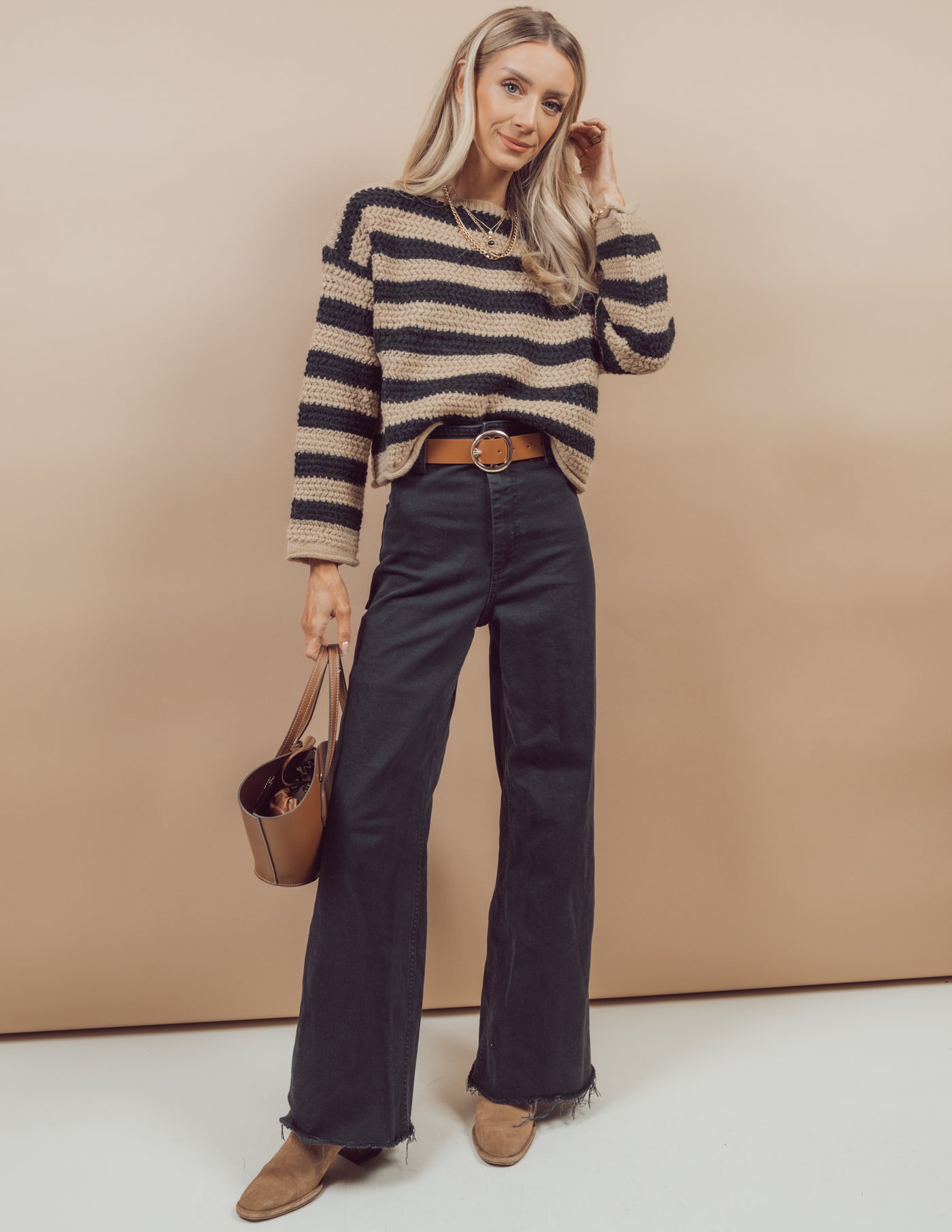Dana Striped Sweater