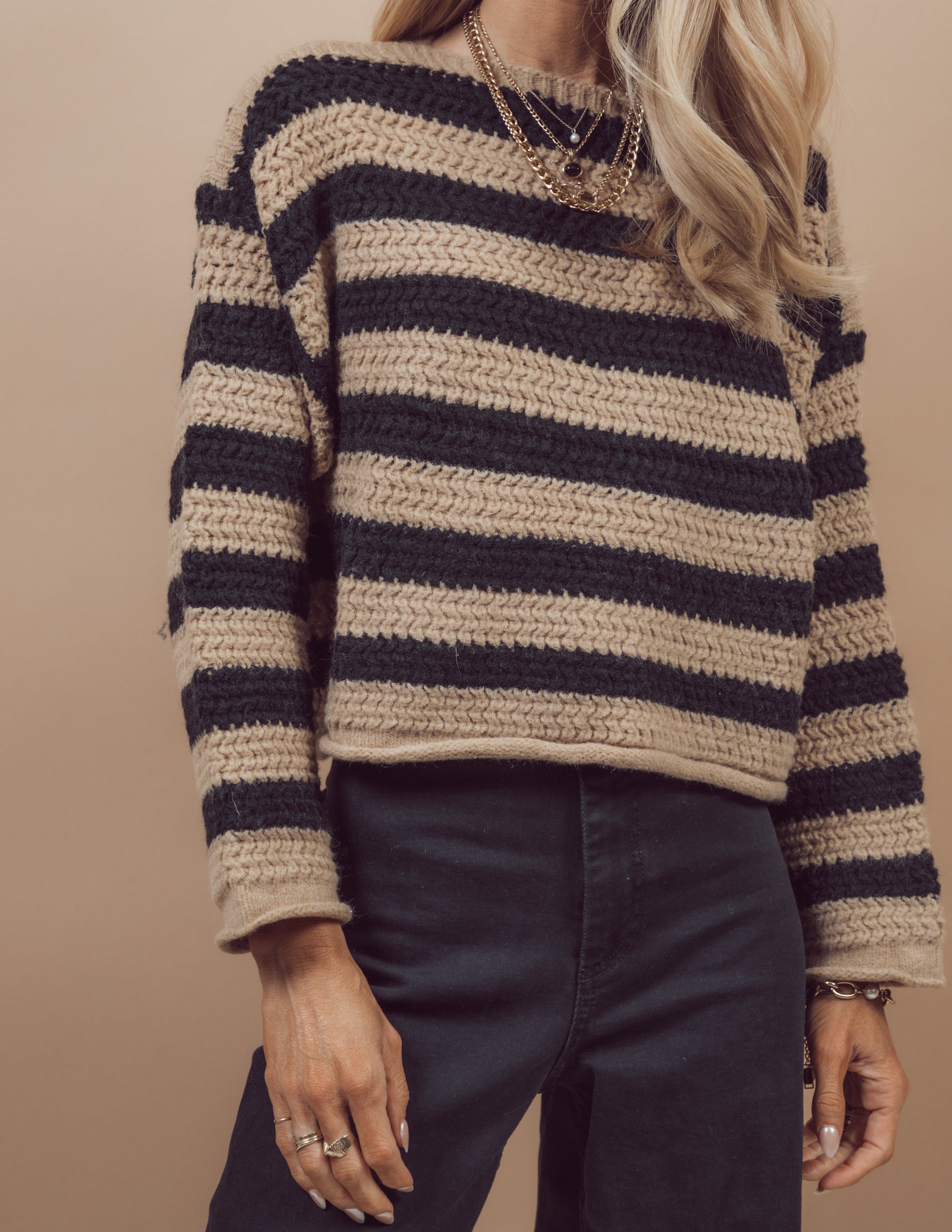Dana Striped Sweater