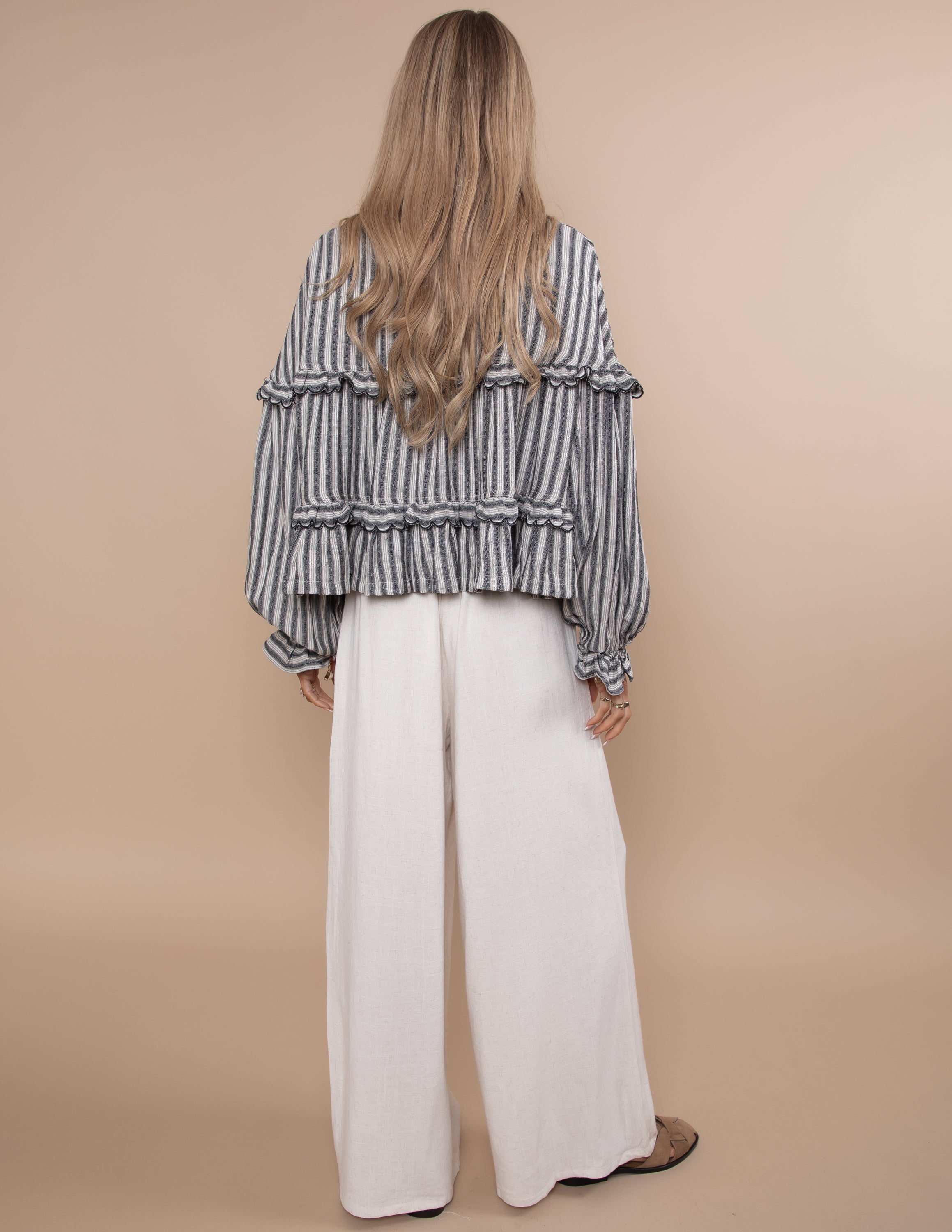 Karlie Striped Top