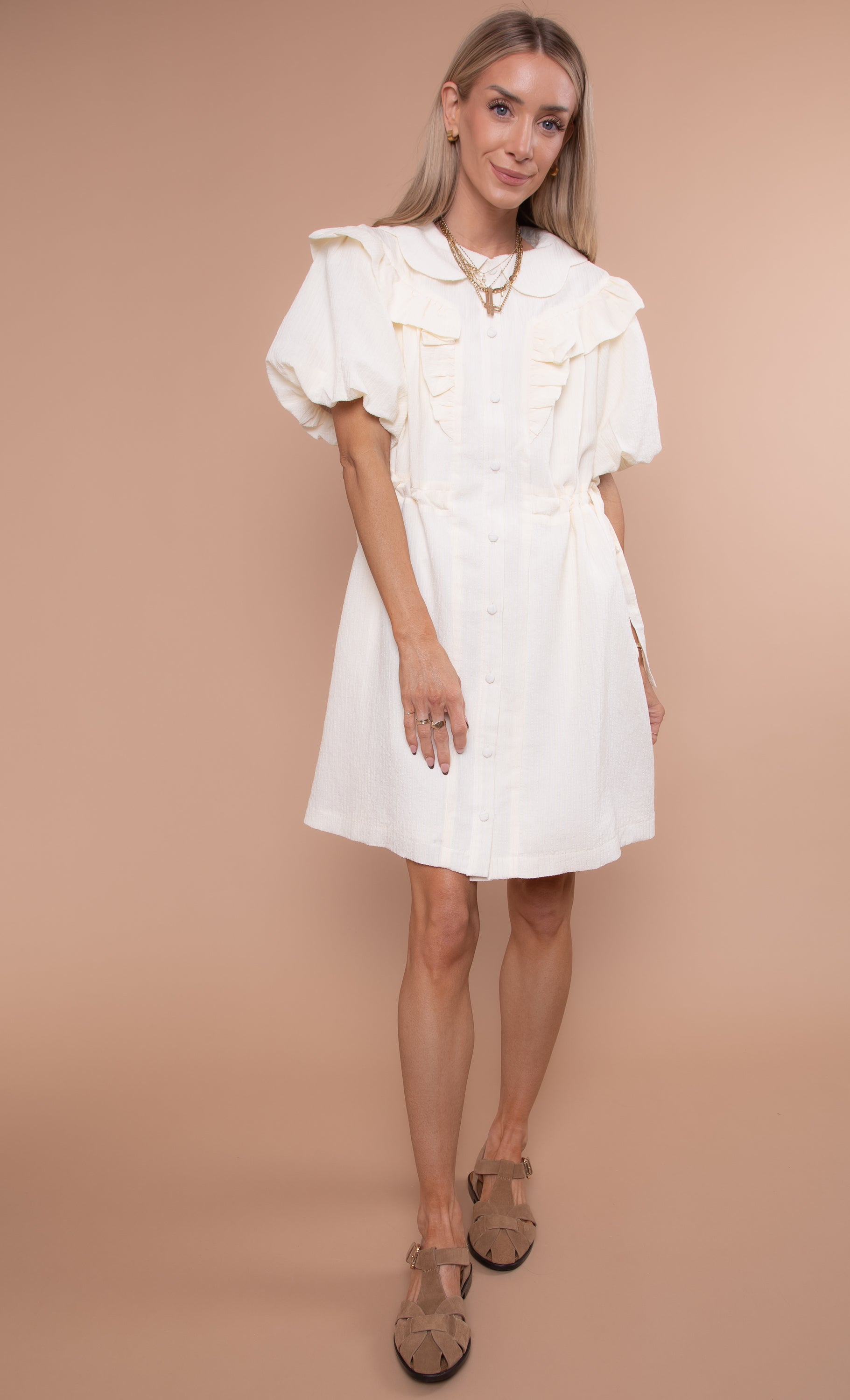 Gabrielle Ruffle Dress