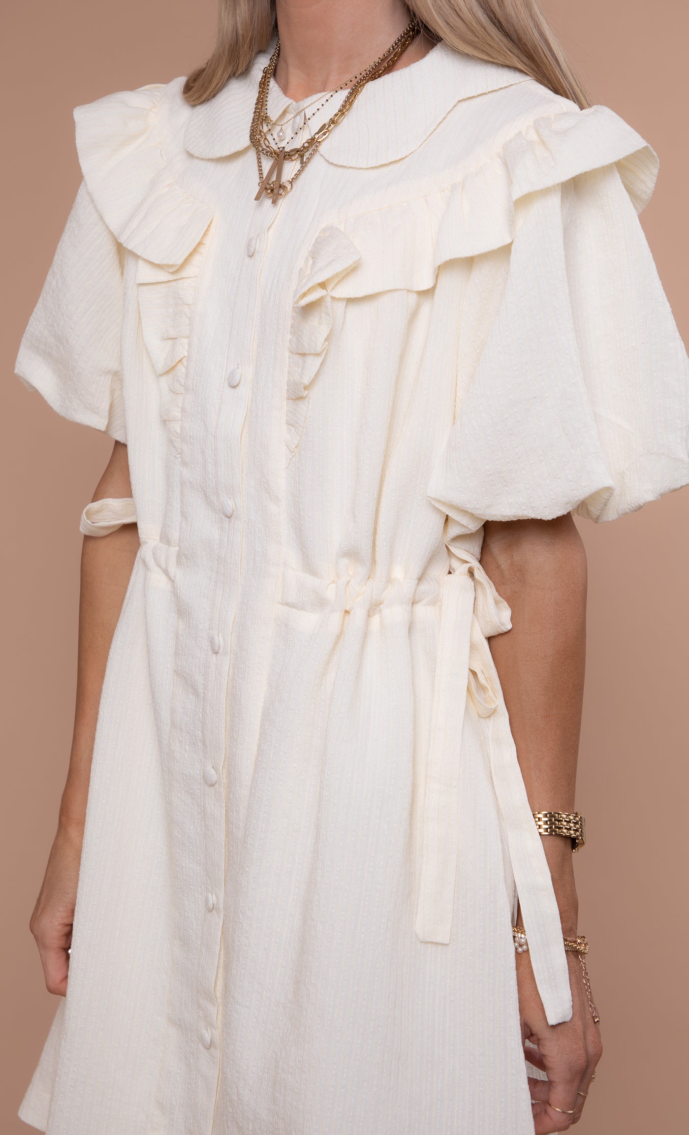 Gabrielle Ruffle Dress