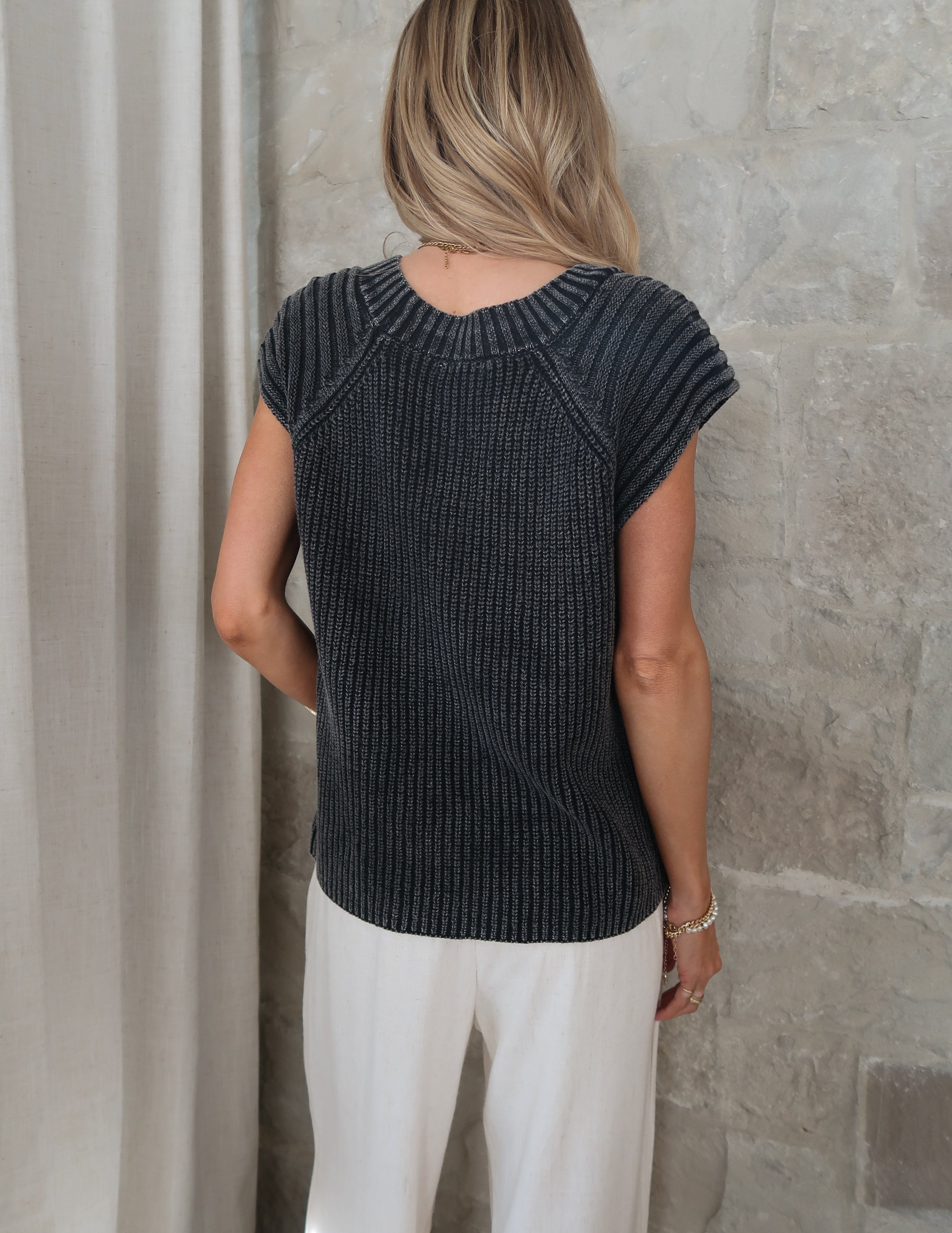 Klaudia Mineral Washed Top