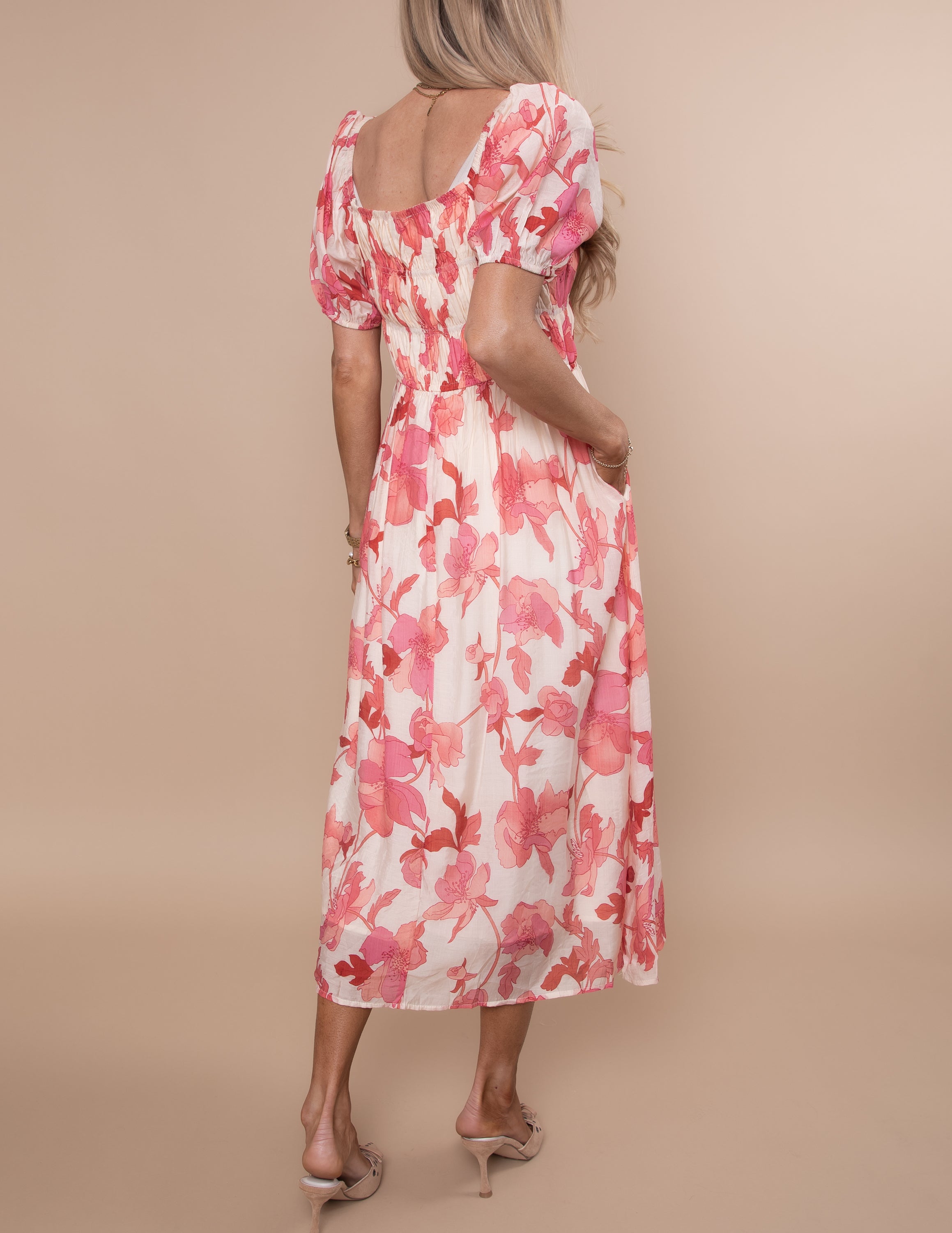 Vallet Floral Dress