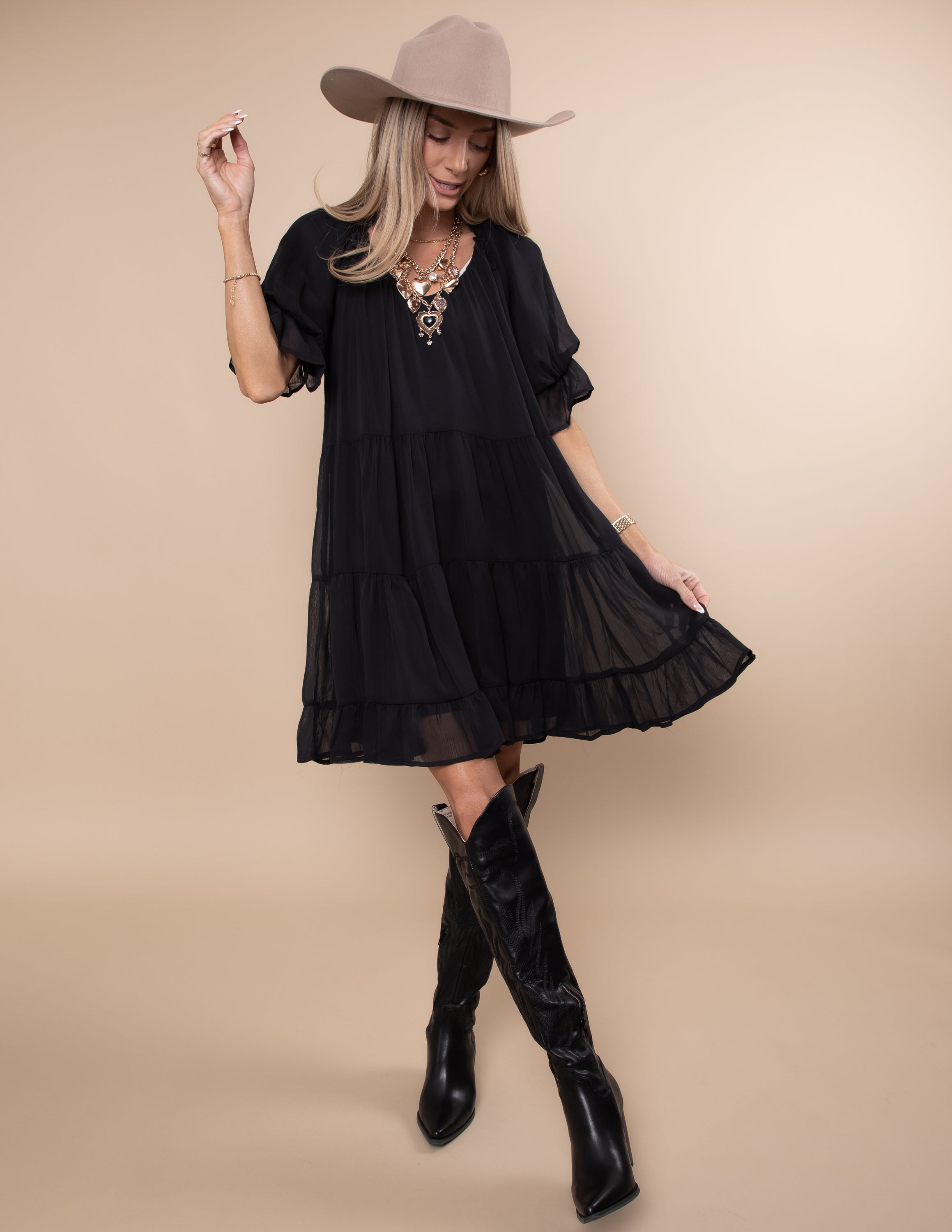 Emmi Tiered Dress