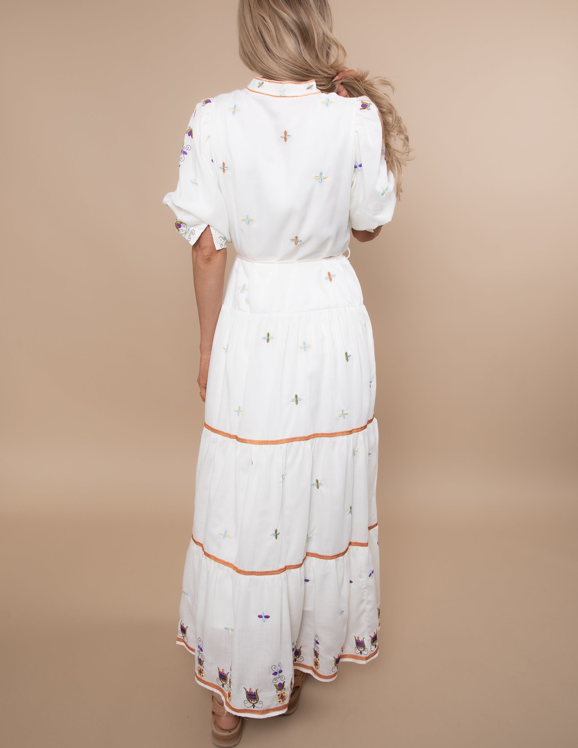 Kristen Embroidered Dress