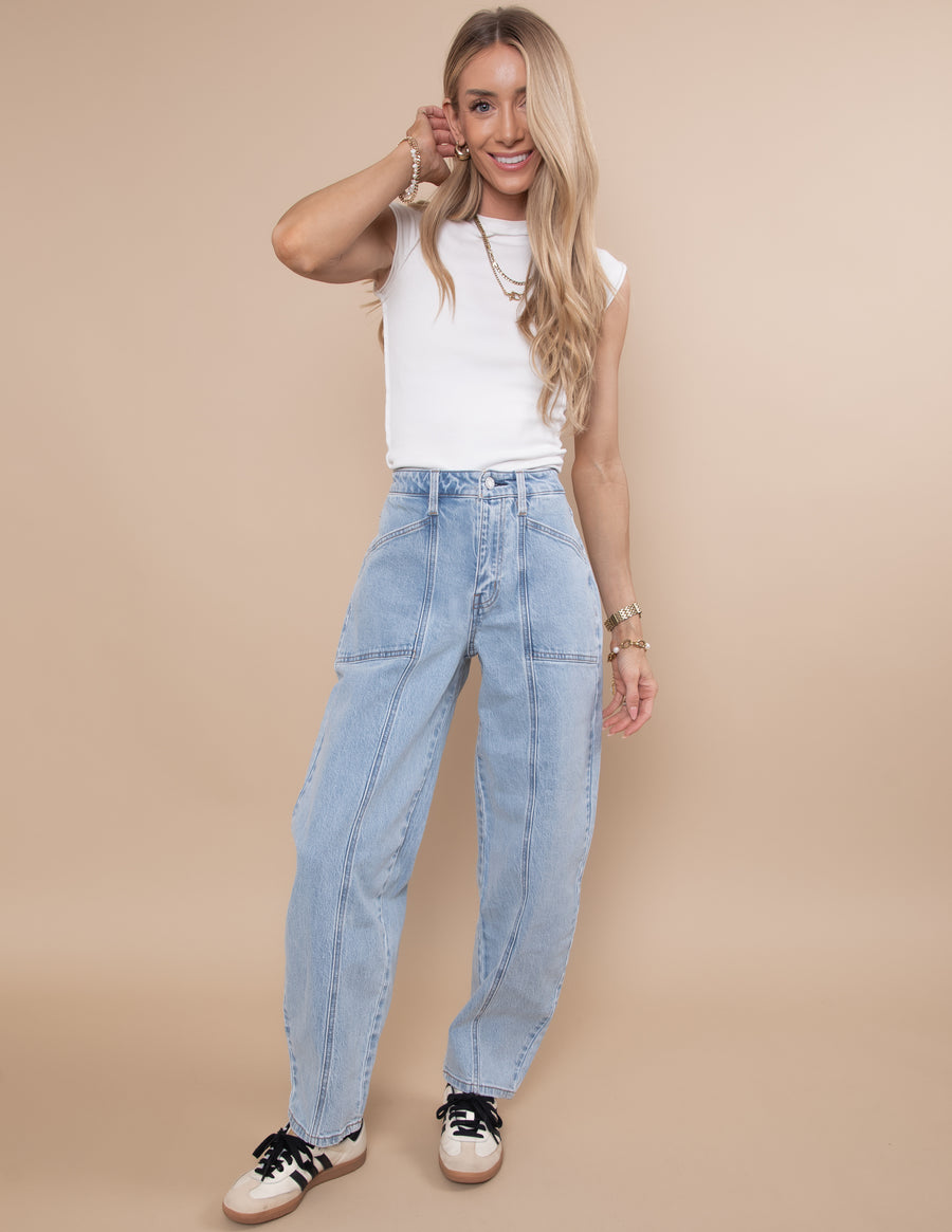 Victoria Barrel Jeans