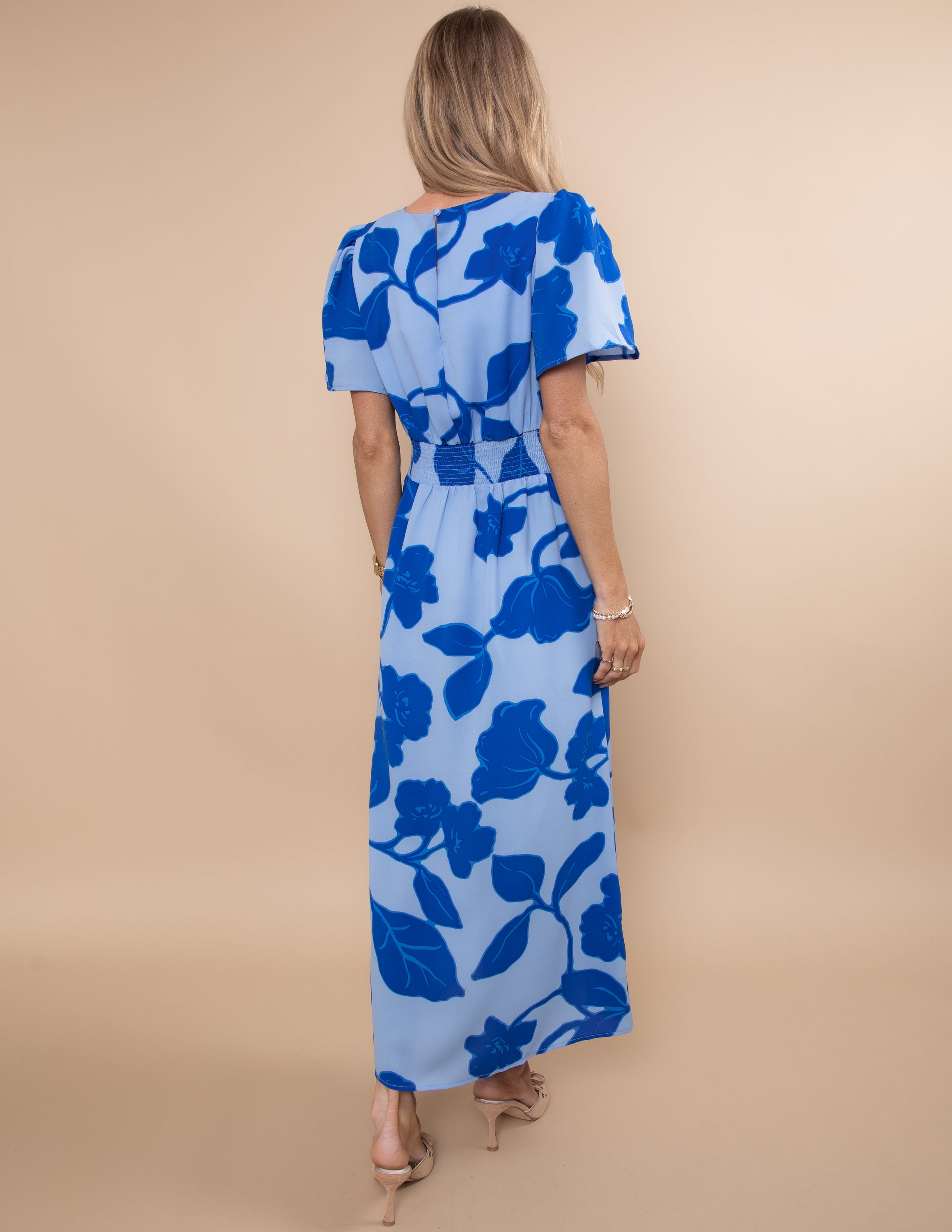 Garden Bloom Midi Dress