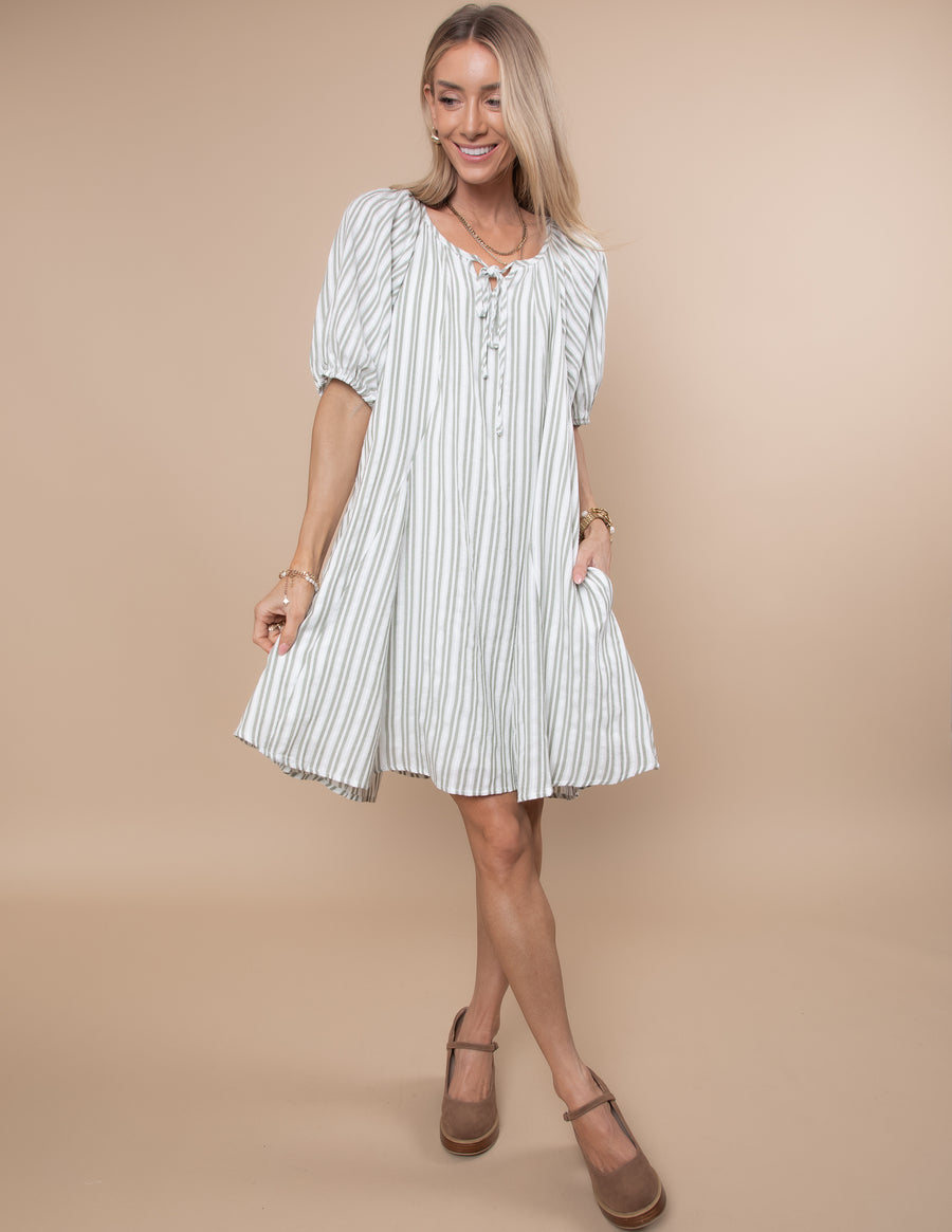 Cassie Stripe Dress