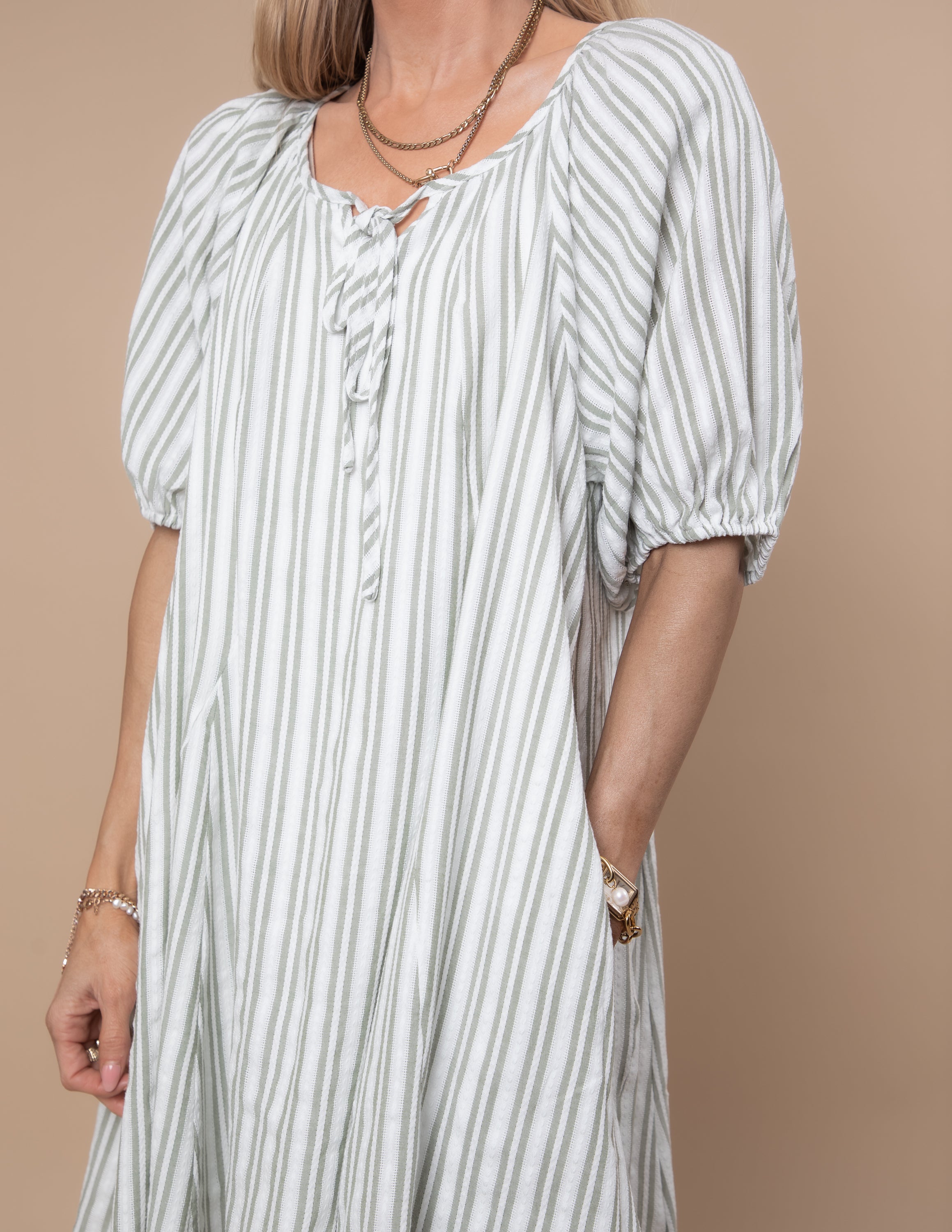 Cassie Stripe Dress