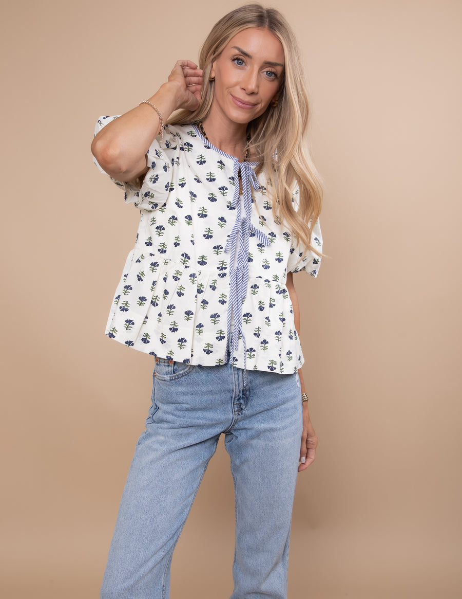 Renee Floral Top