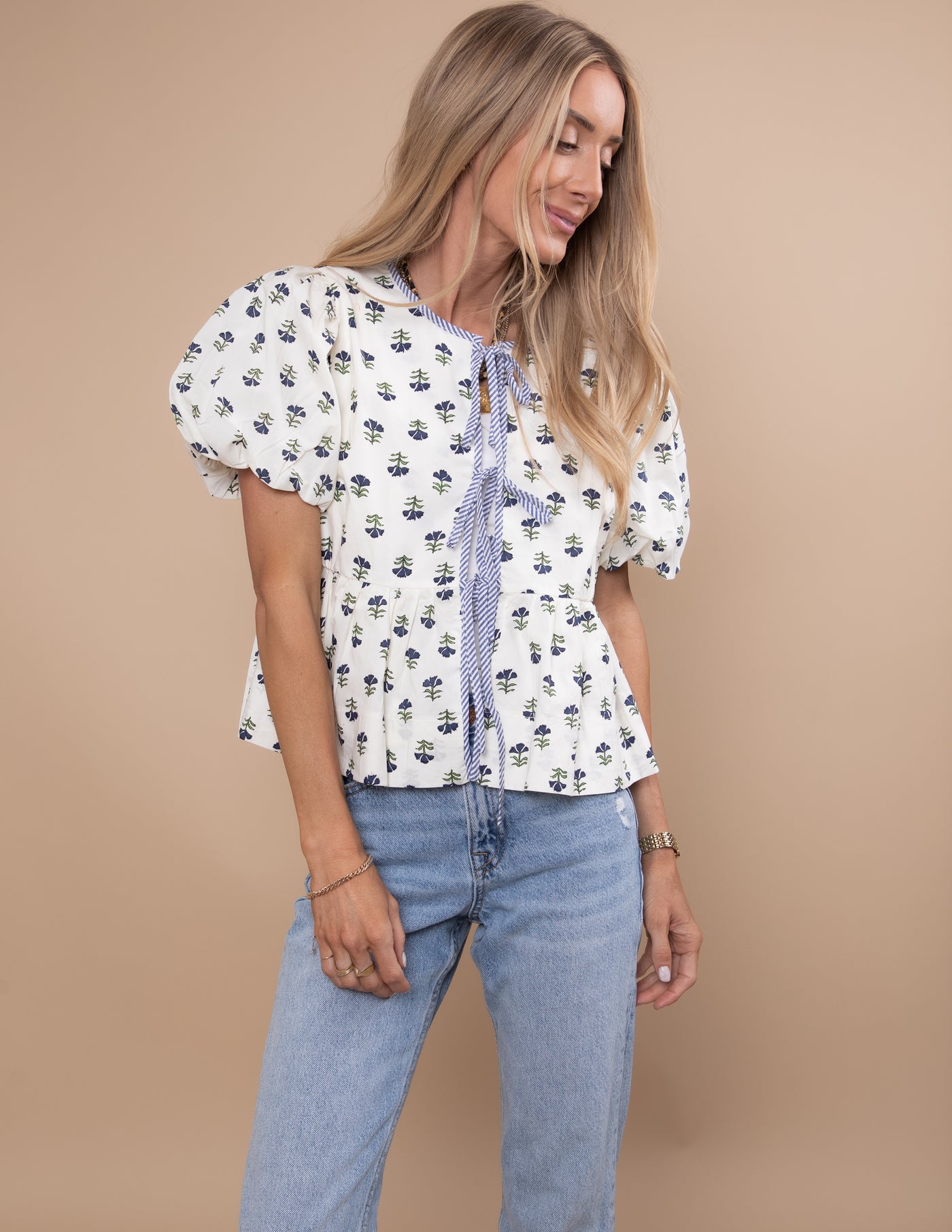 Renee Floral Top