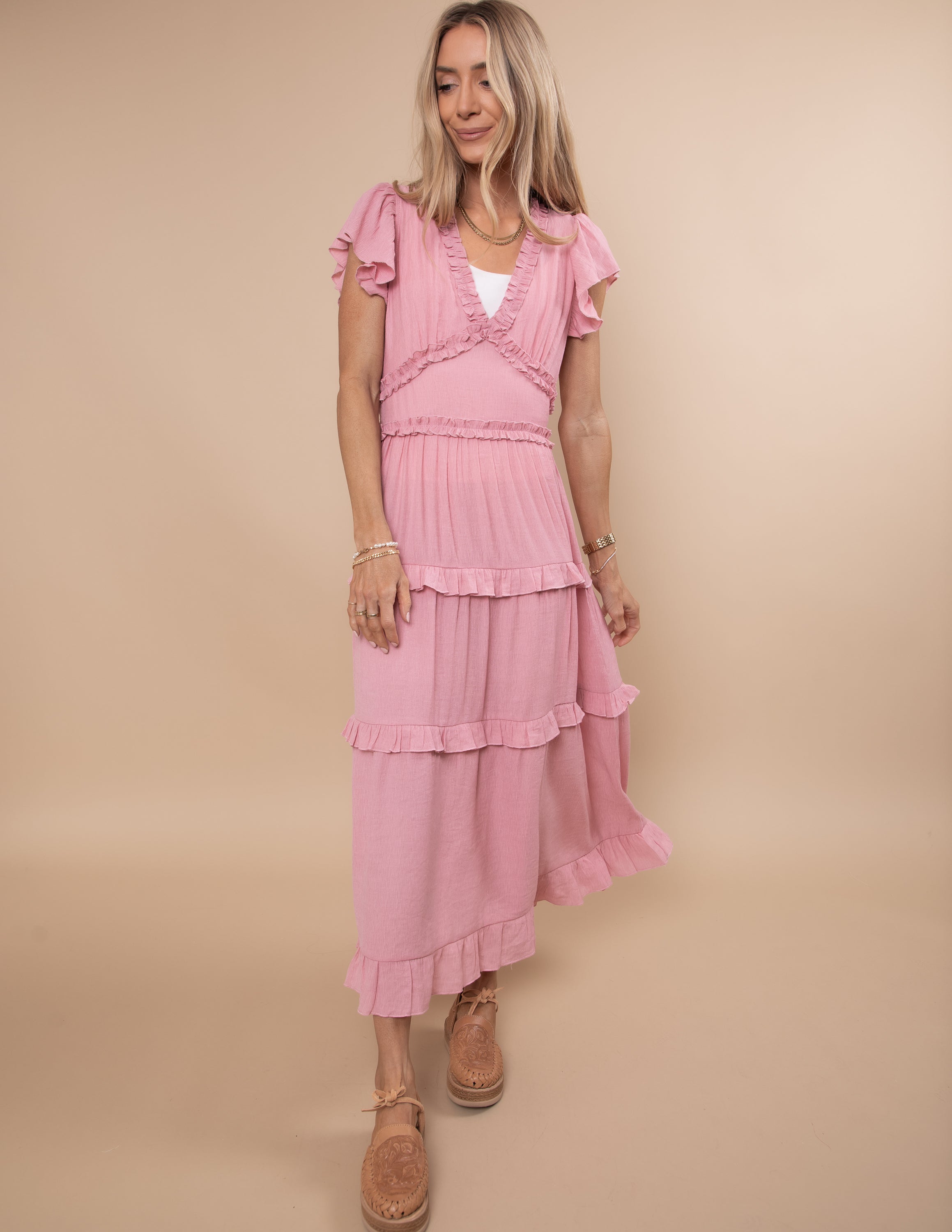 Madeline Ruffled Dress