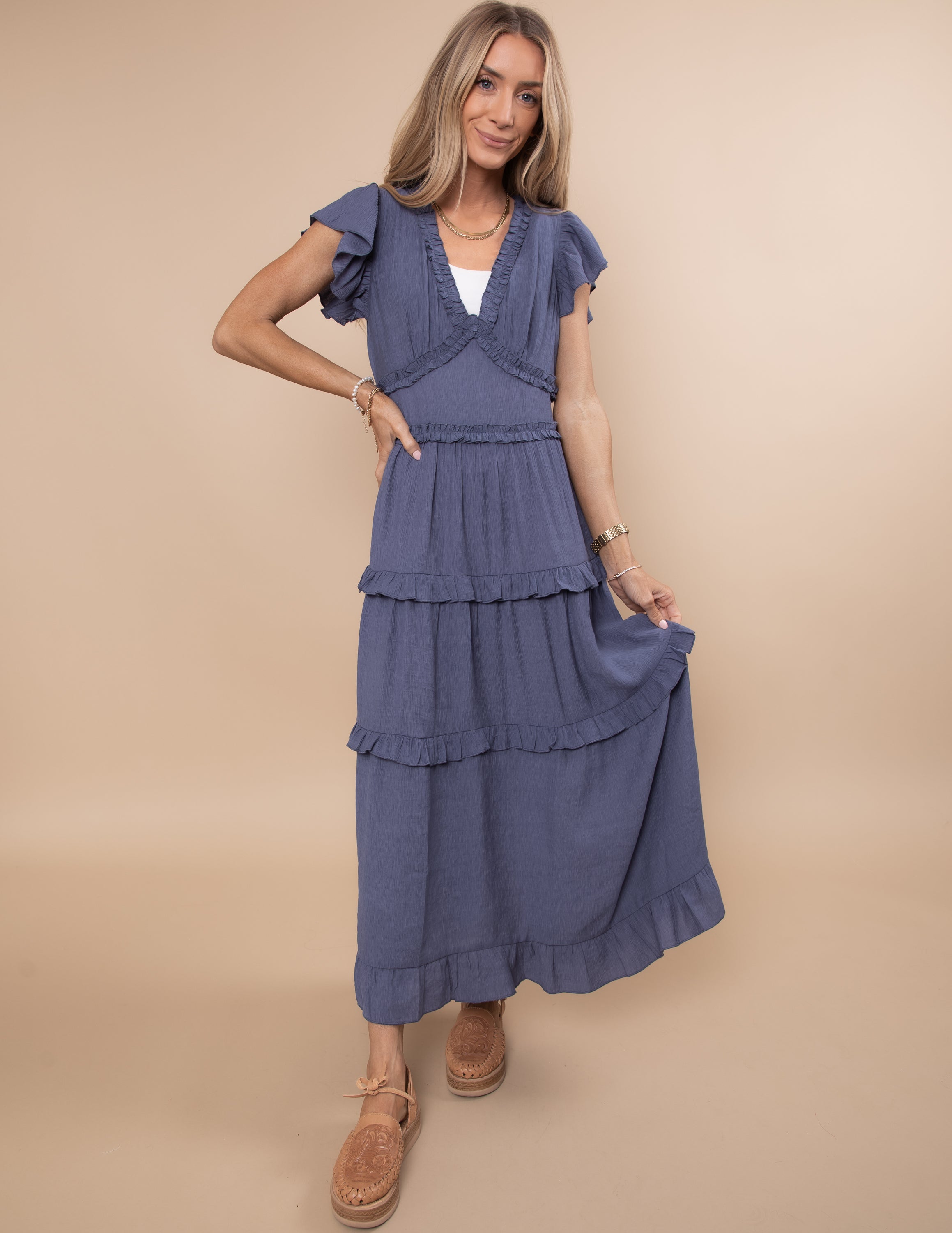 Madeline Ruffled Dress