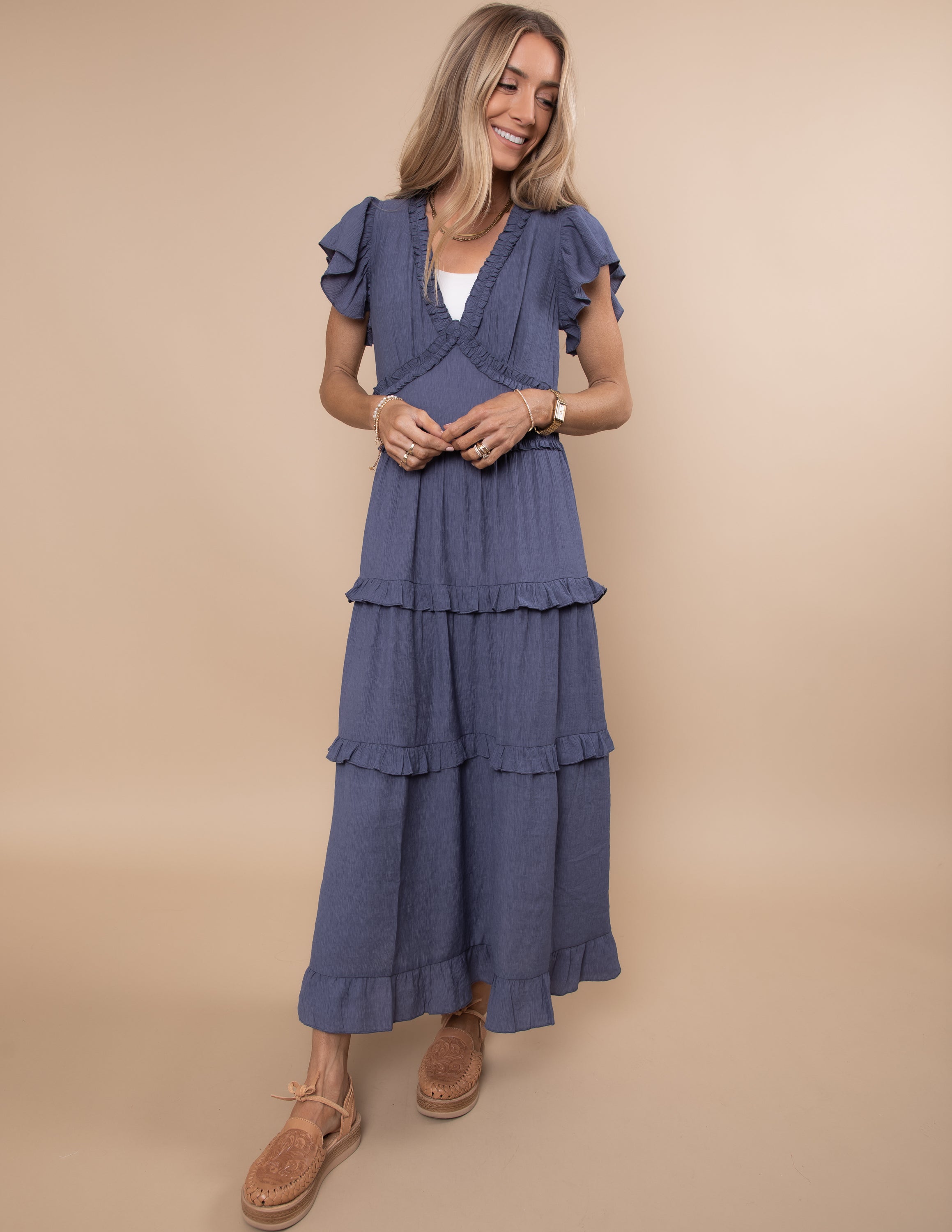 Madeline Ruffled Dress