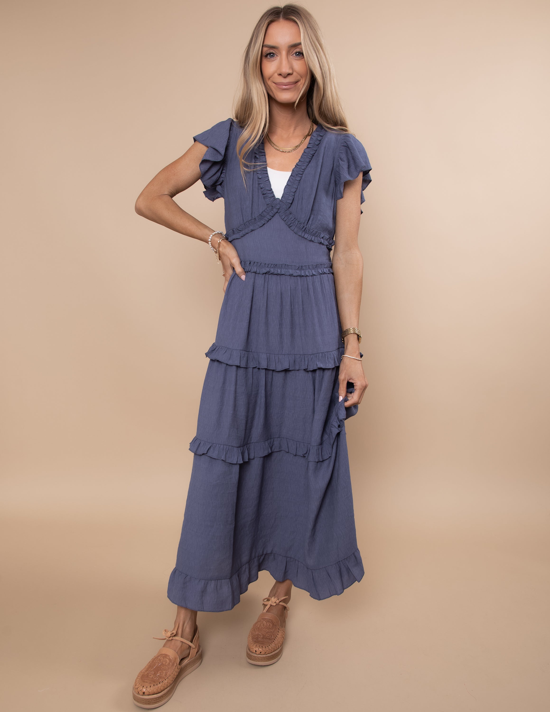 Madeline Ruffled Dress