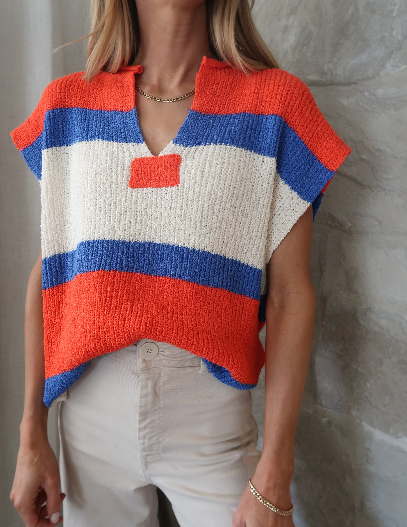 Harlee Striped Top