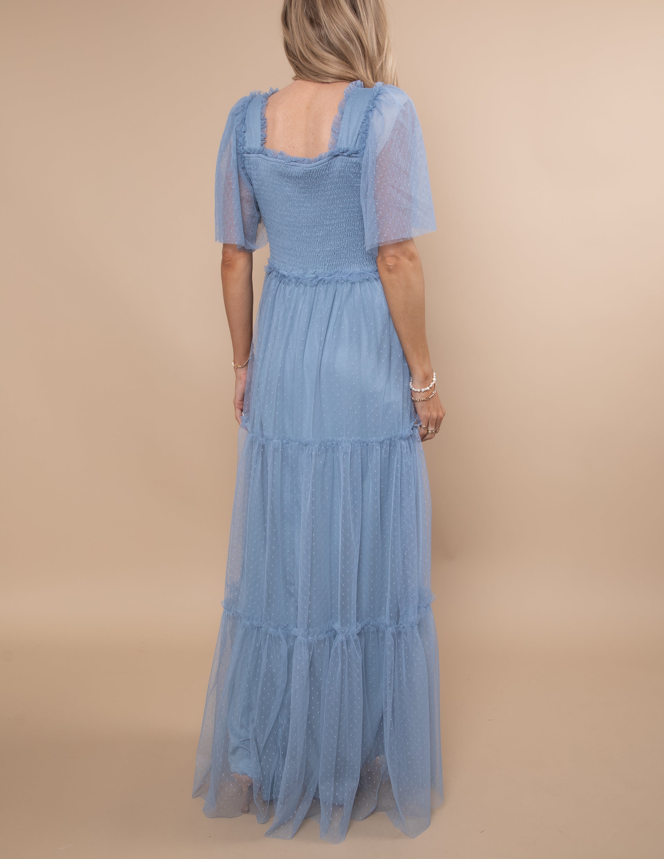 Gwenyth Mesh Maxi Dress