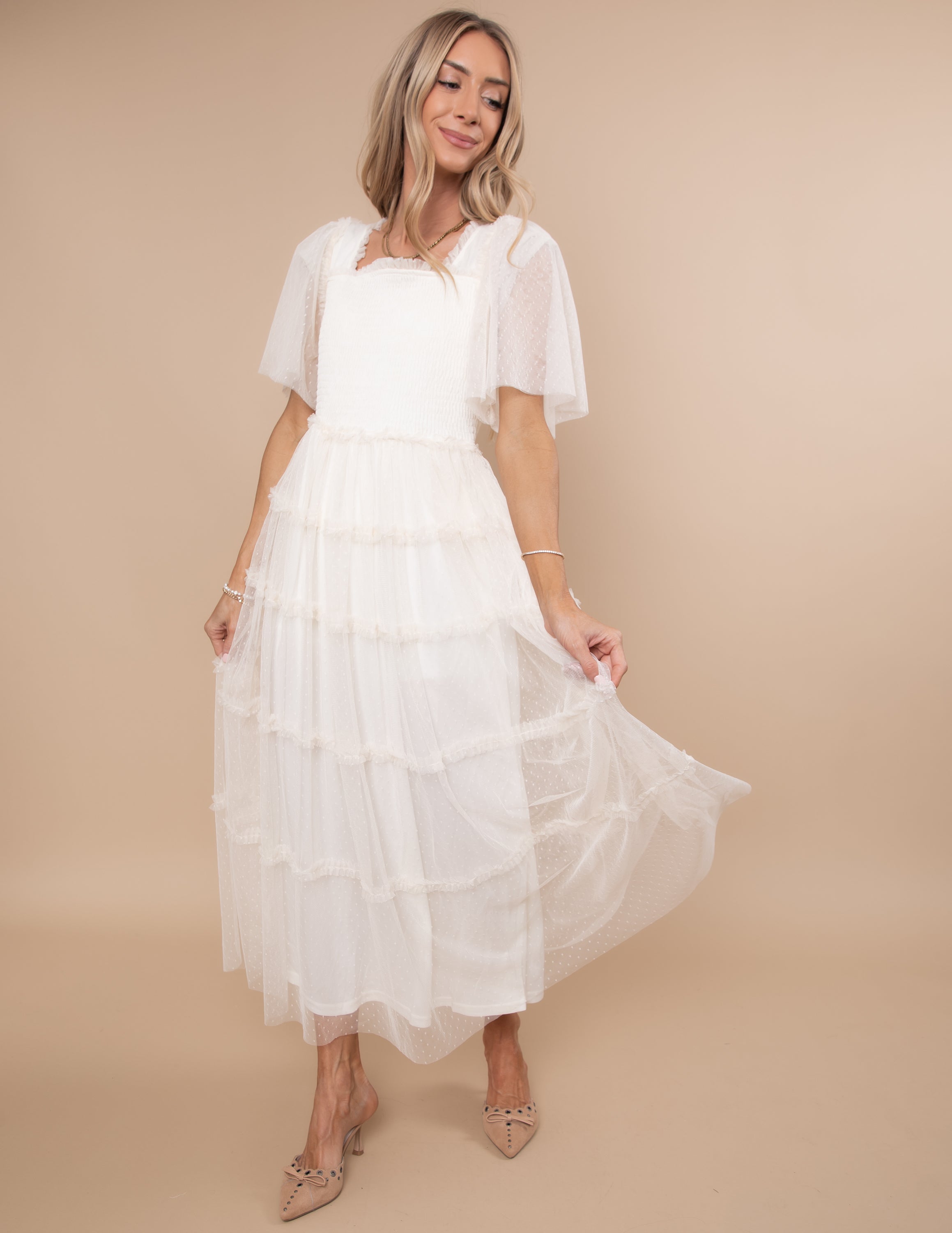 Helena Ruffled Dress