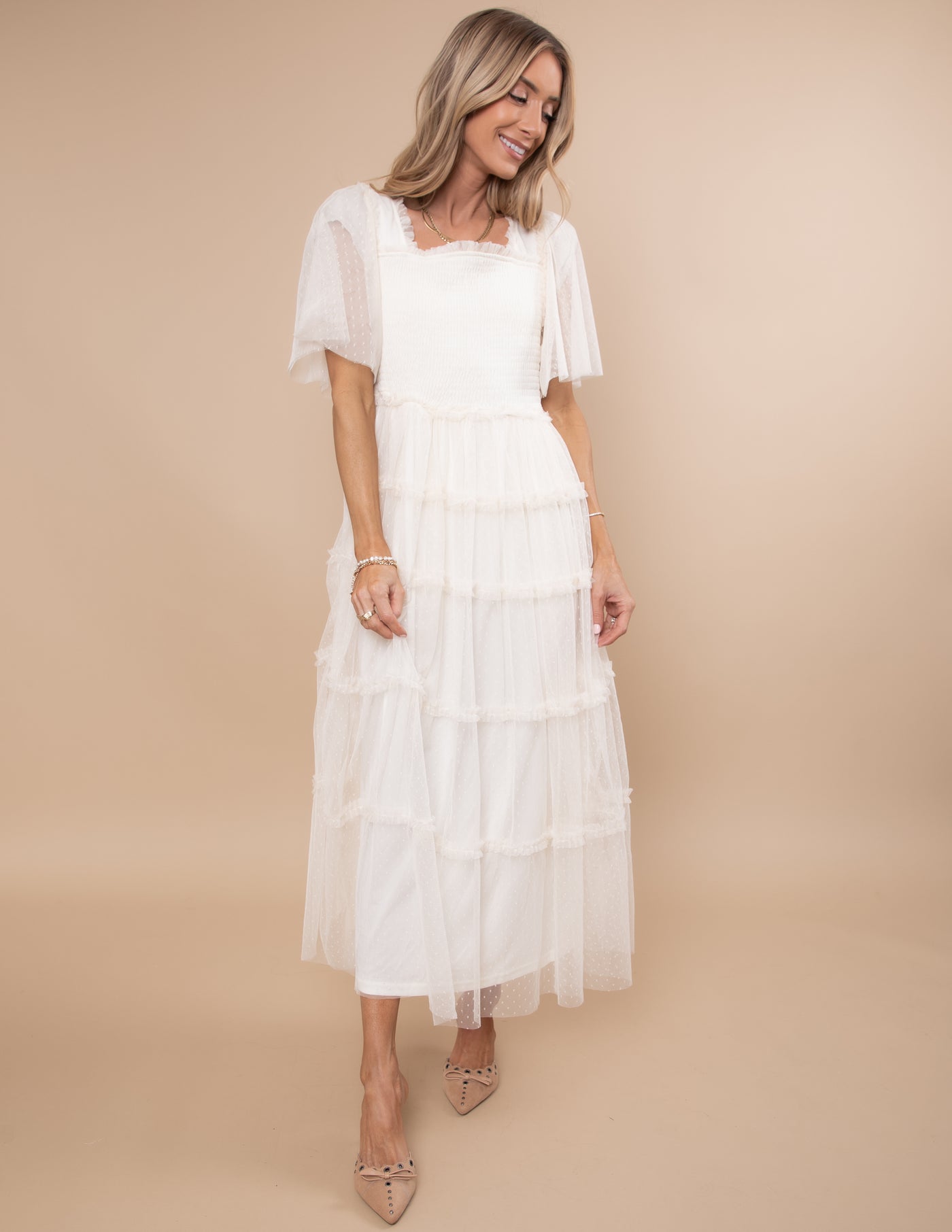 Helena Ruffled Dress