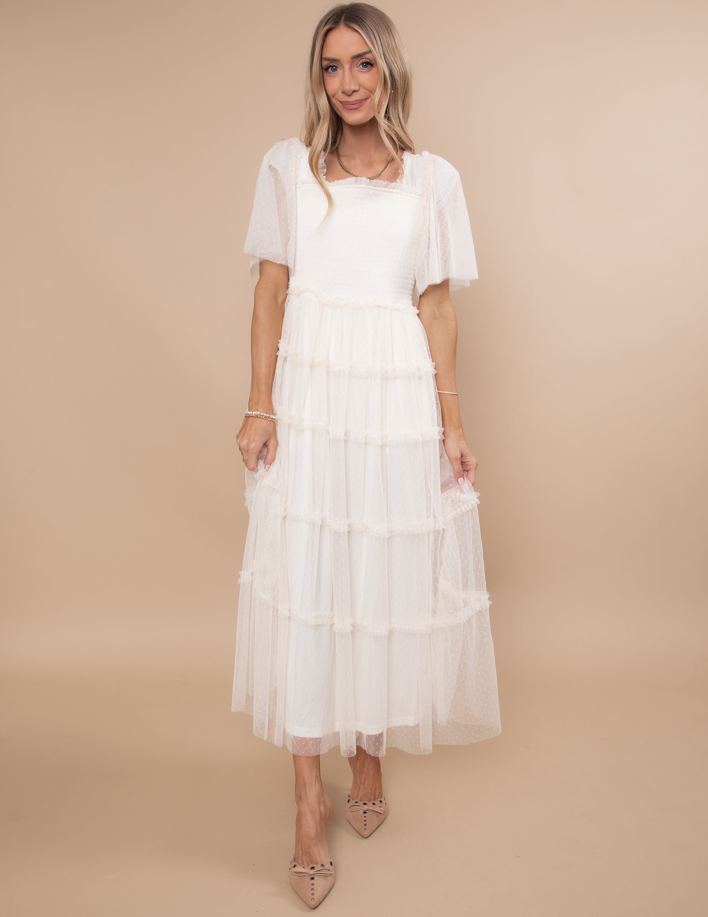 Helena Ruffled Dress