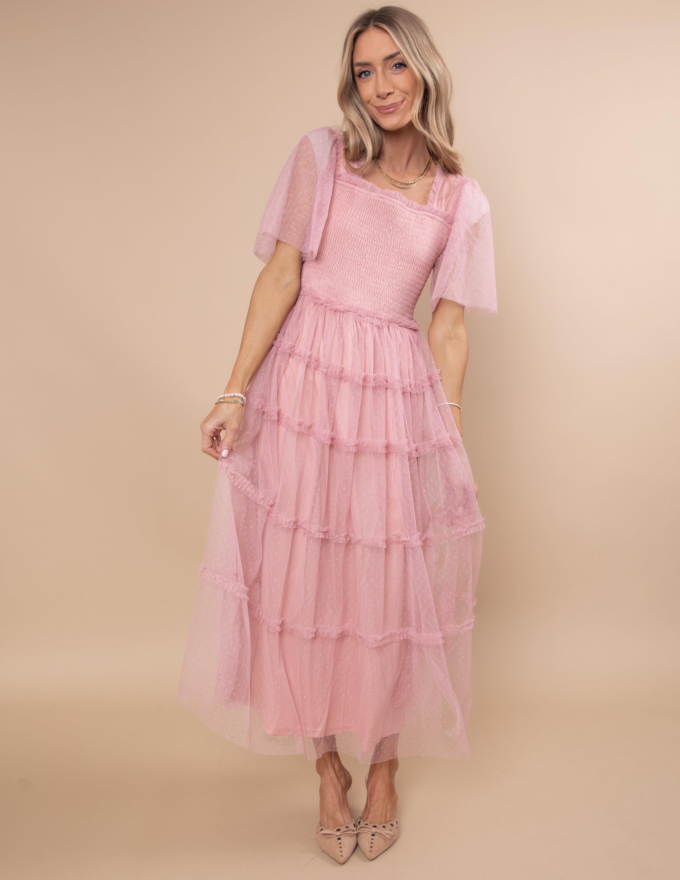 Helena Ruffled Dress