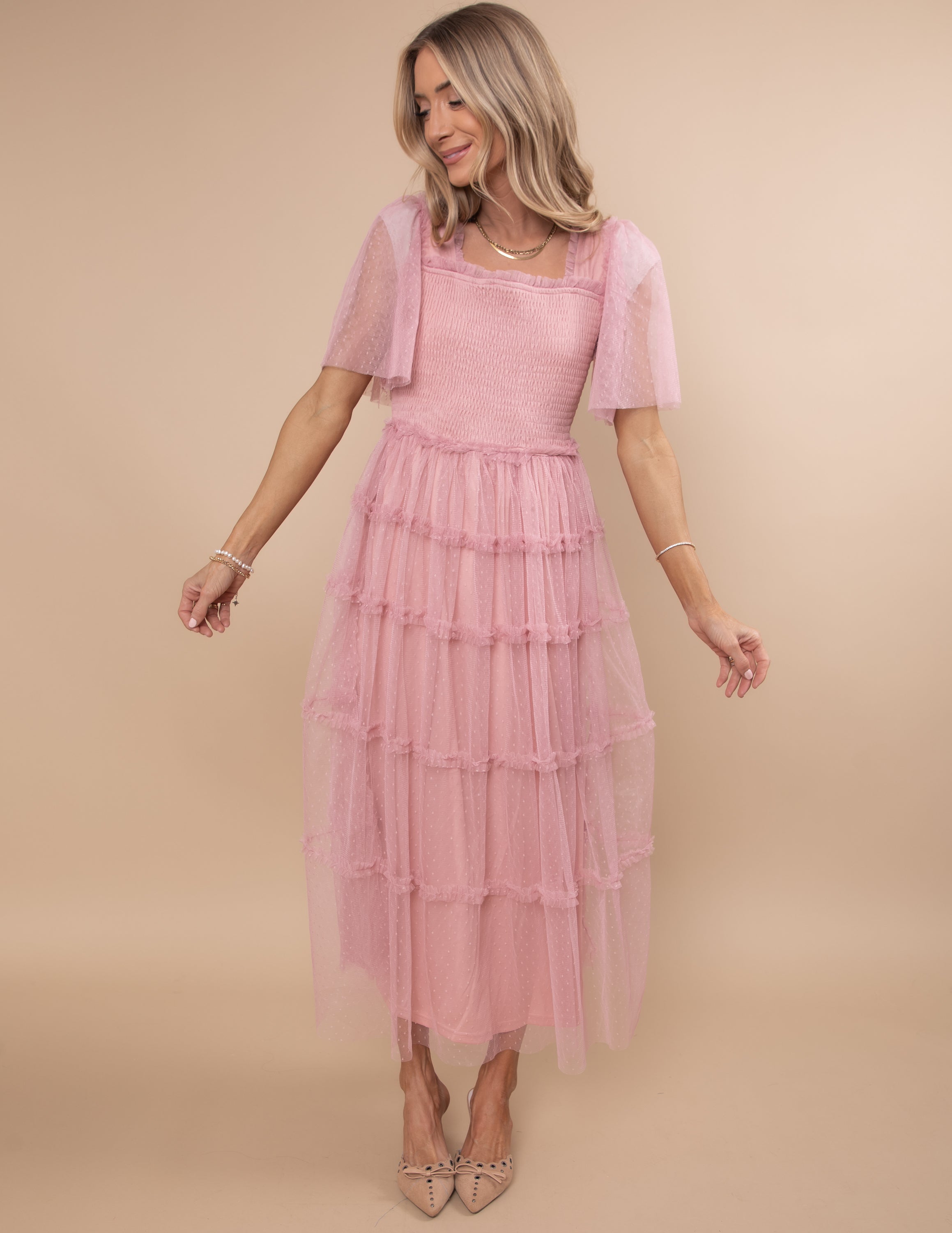 Helena Ruffled Dress