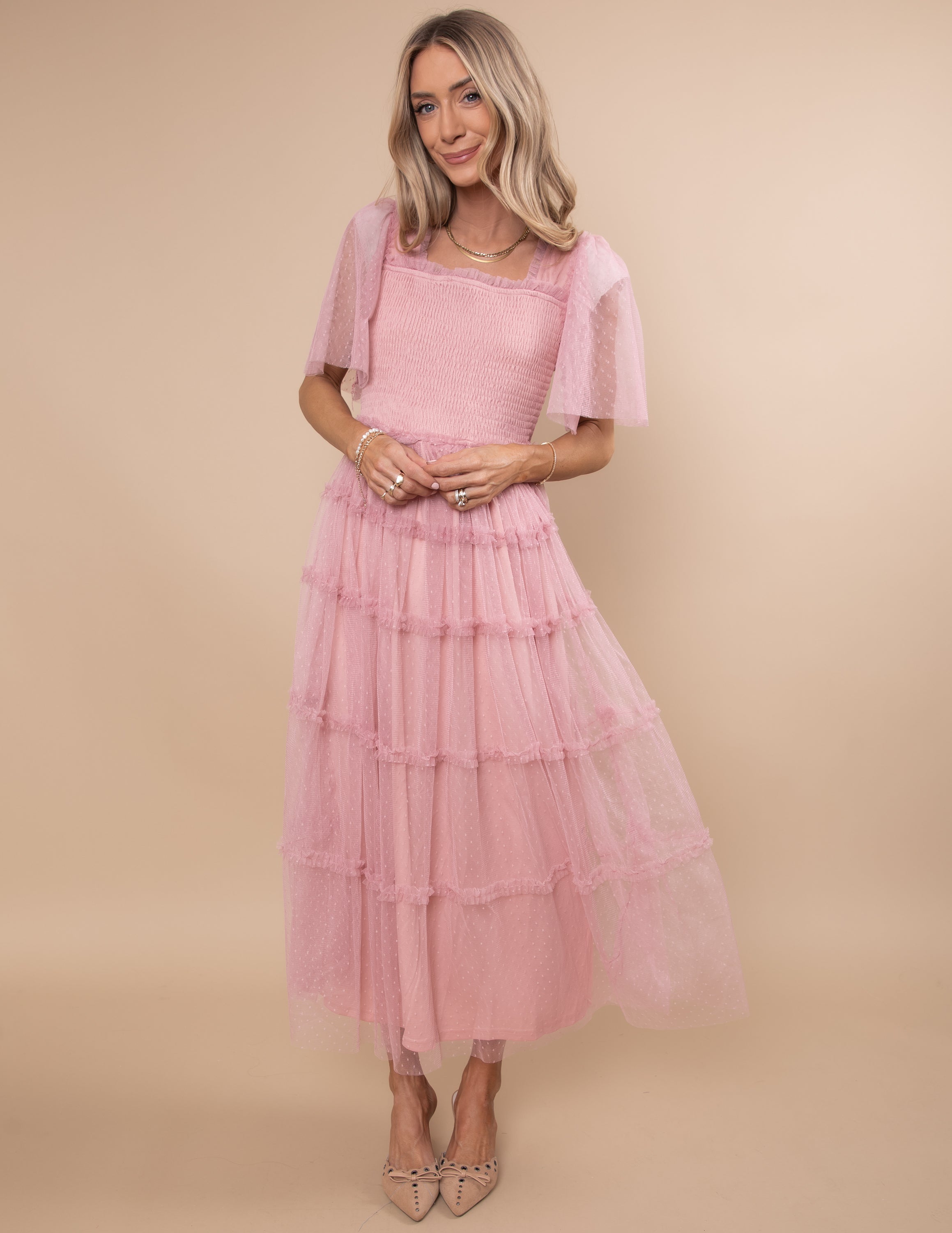 Helena Ruffled Dress