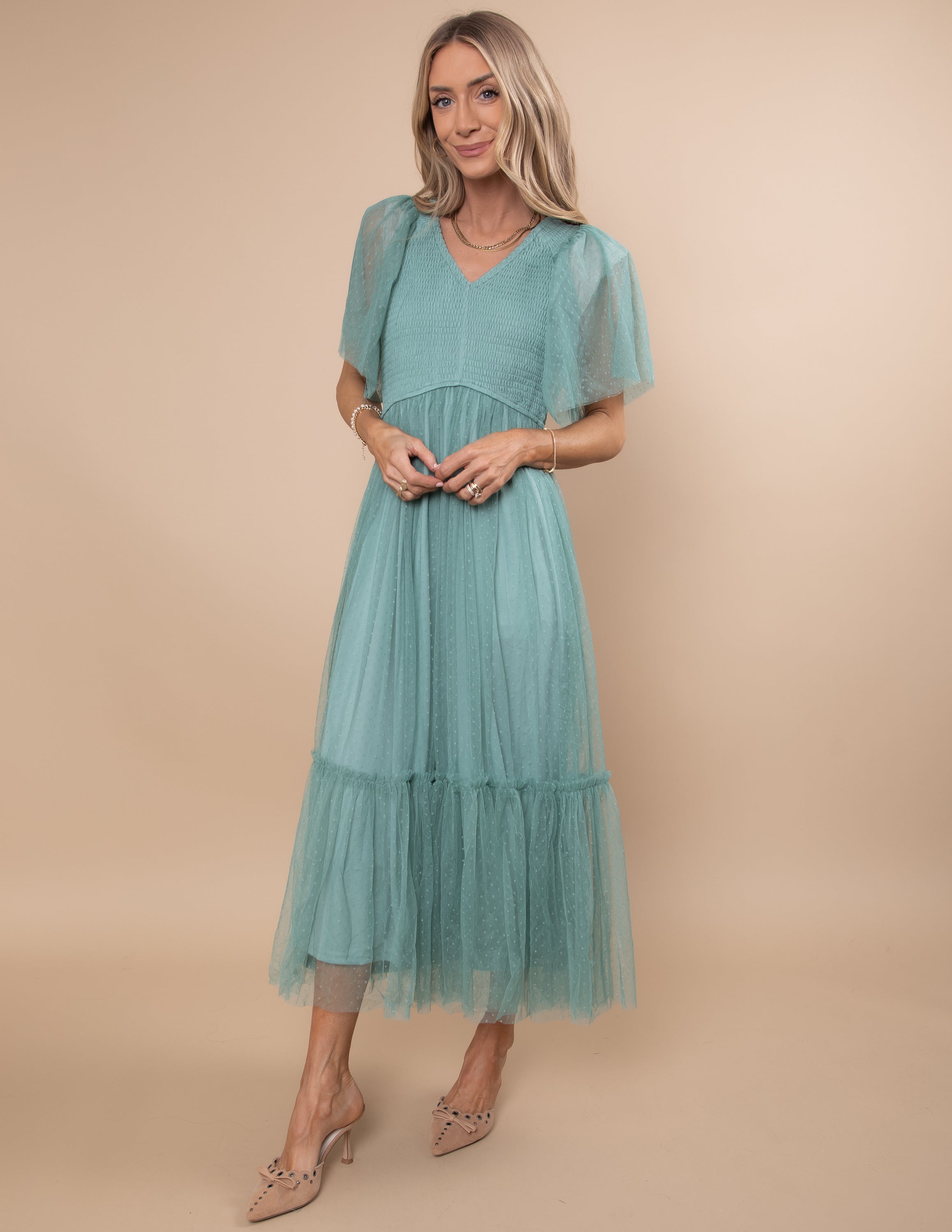 Ingrid Mesh Dress