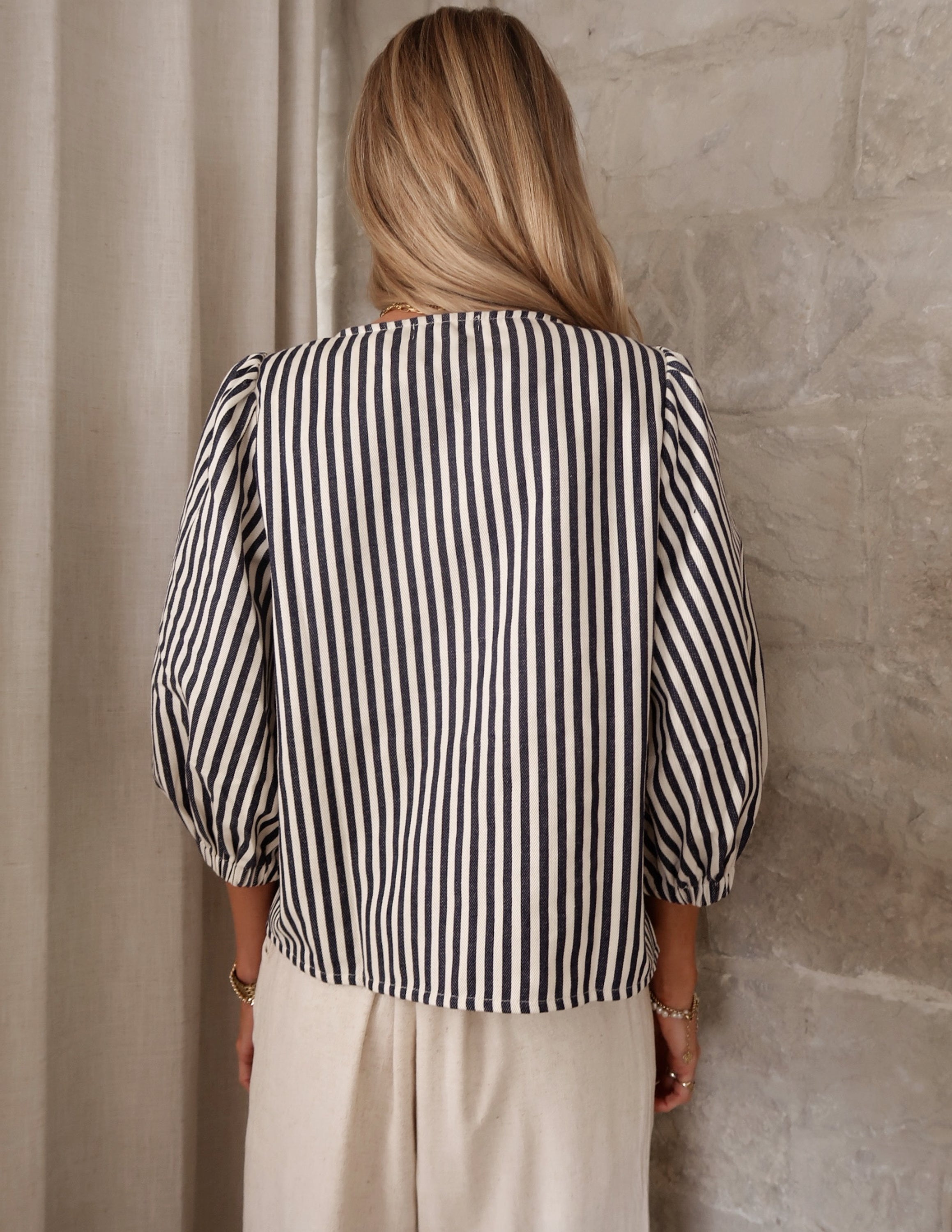 Lena Striped Top