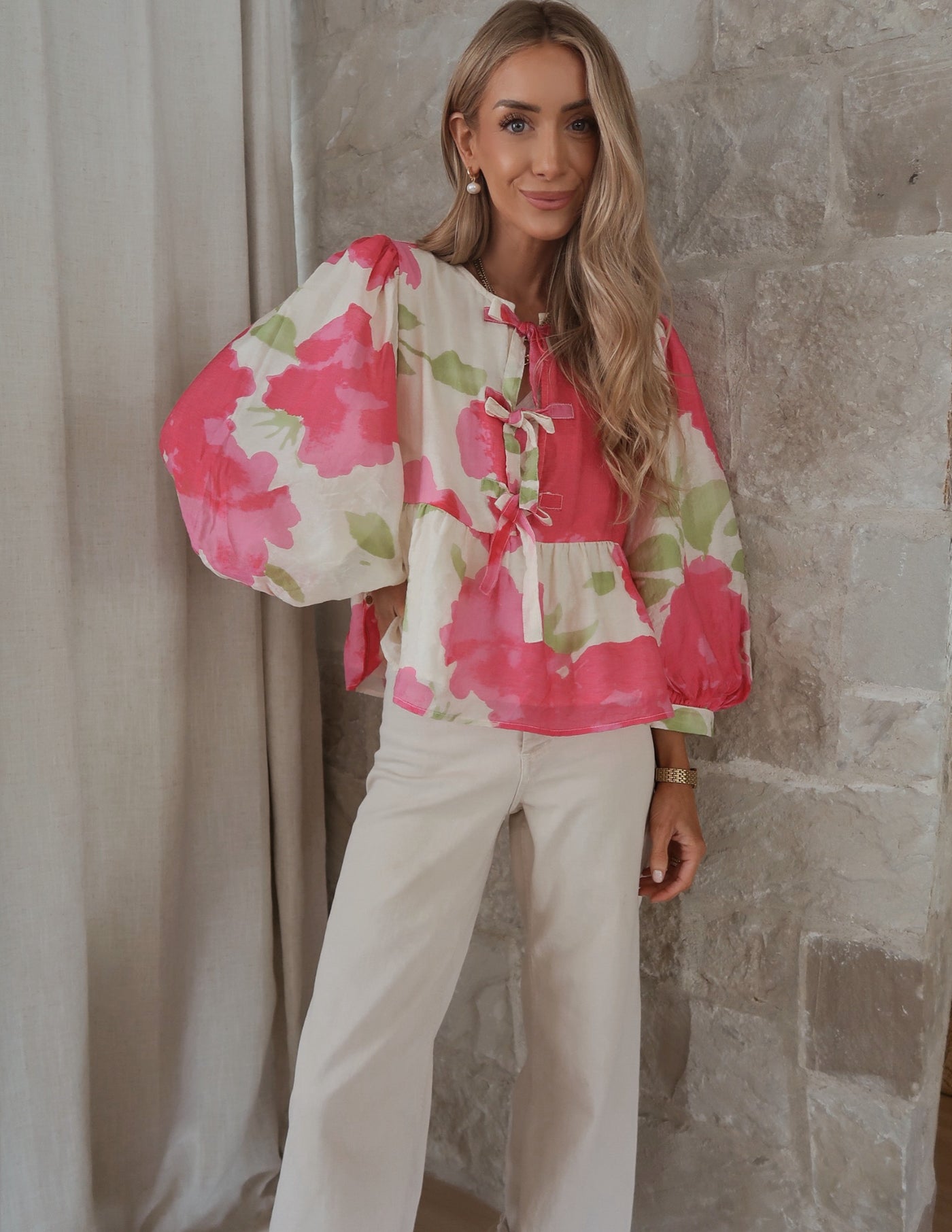 Malia Floral Top