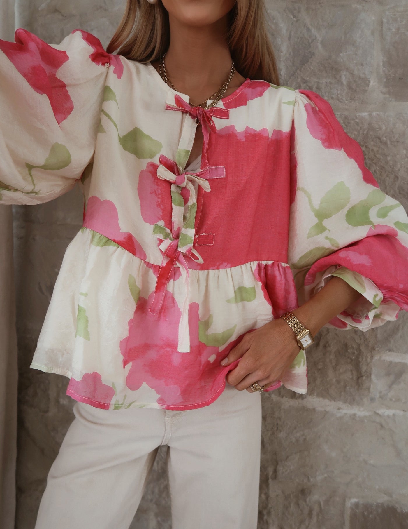 Malia Floral Top